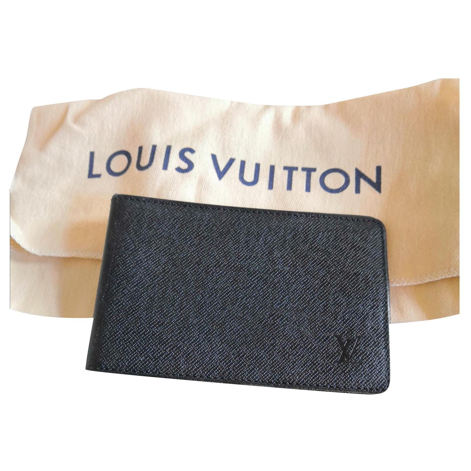 Louis Vuitton Checks Black Wallet