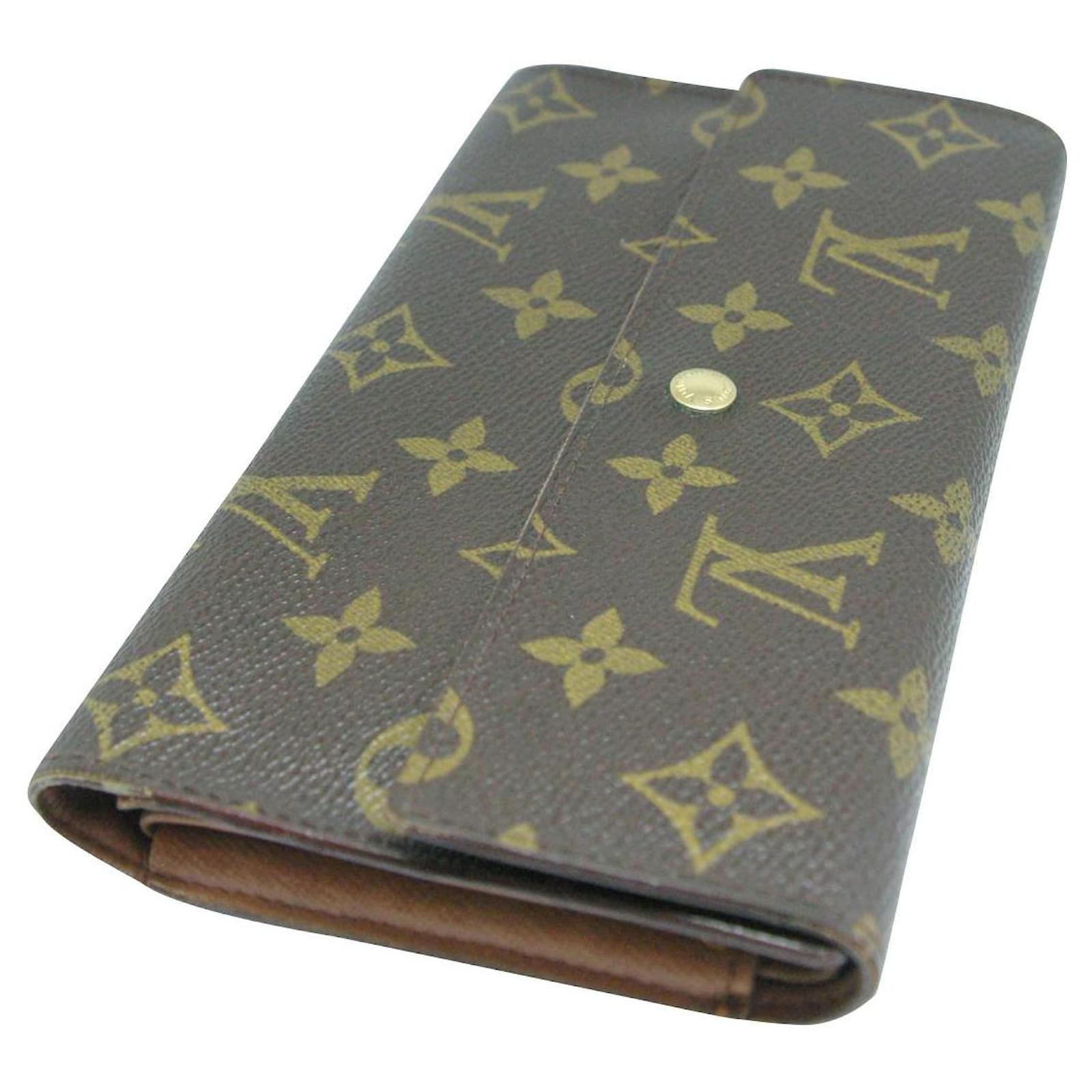 Portafogli Louis vuitton in Tela Marrone - 7629788