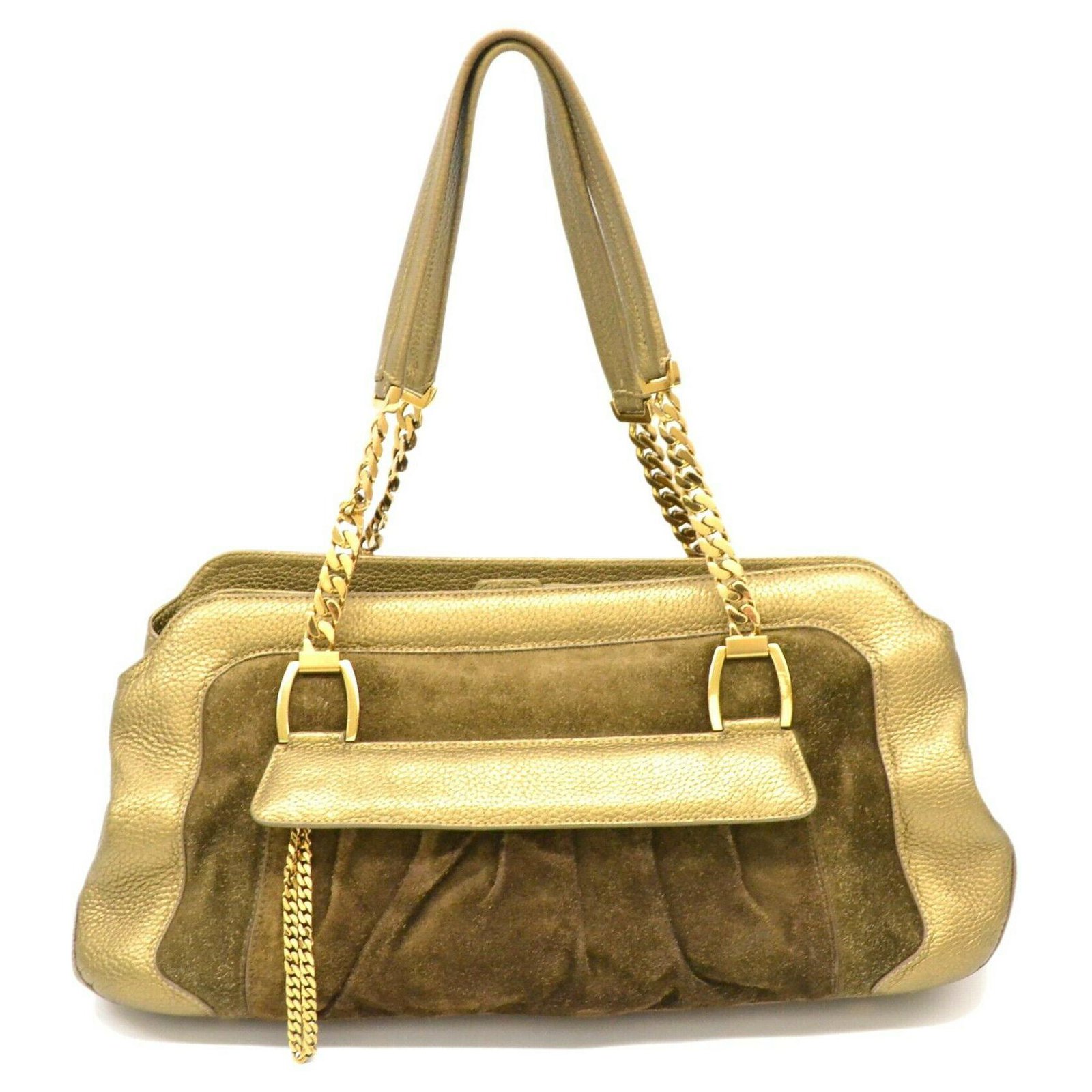 cartier gold bag
