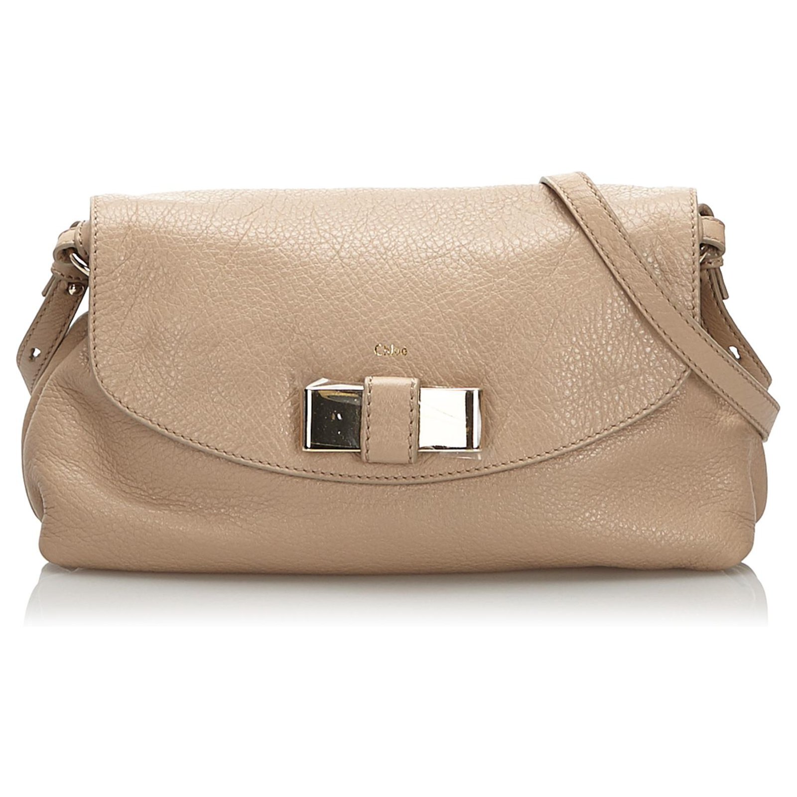 cream chloe bag