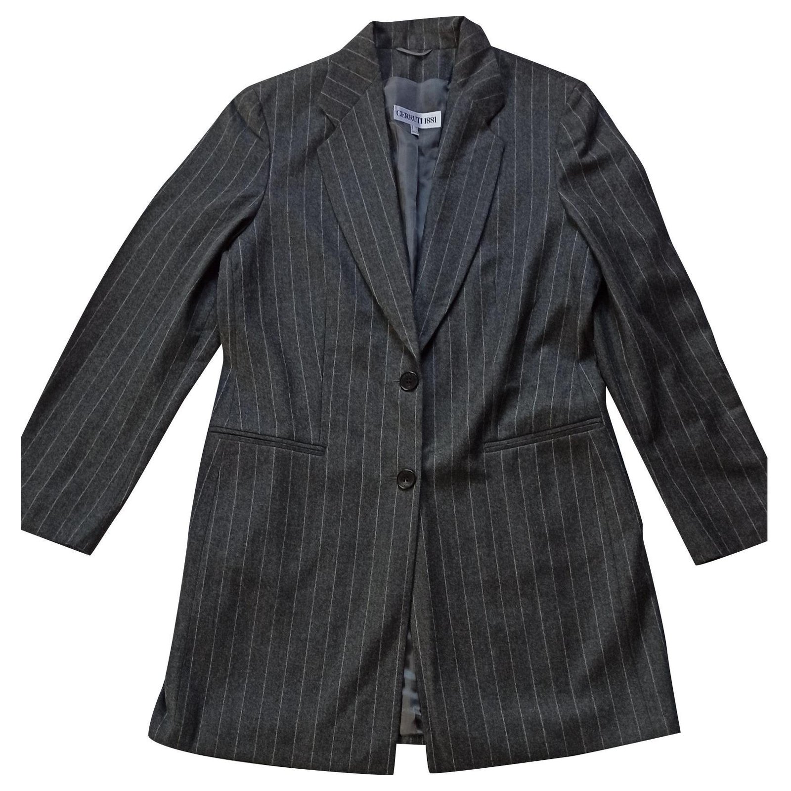 Cerruti 1881 Jackets Grey Wool ref.174490 - Joli Closet