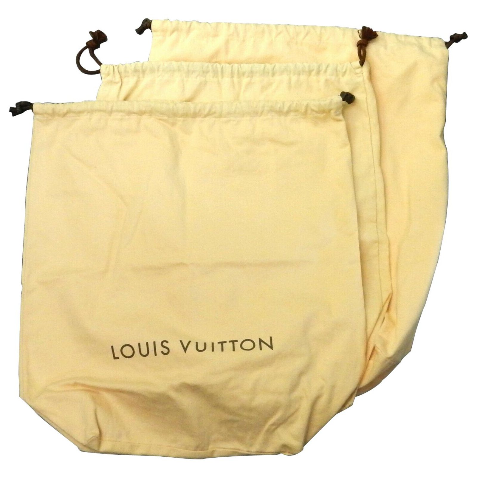 Louis Vuitton dustbag Cotton ref.174510 - Joli Closet