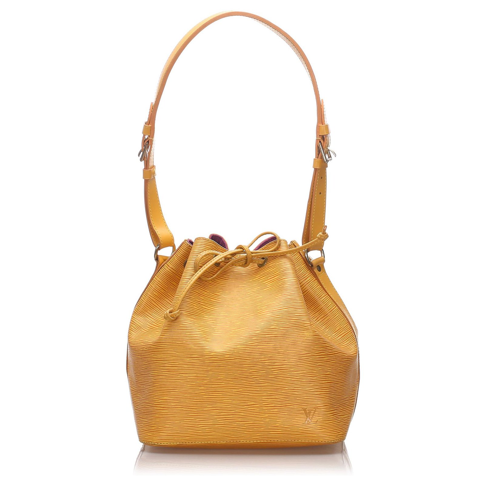 Louis Vuitton Yellow Epi Petit Noe Leather ref.175168 - Joli Closet