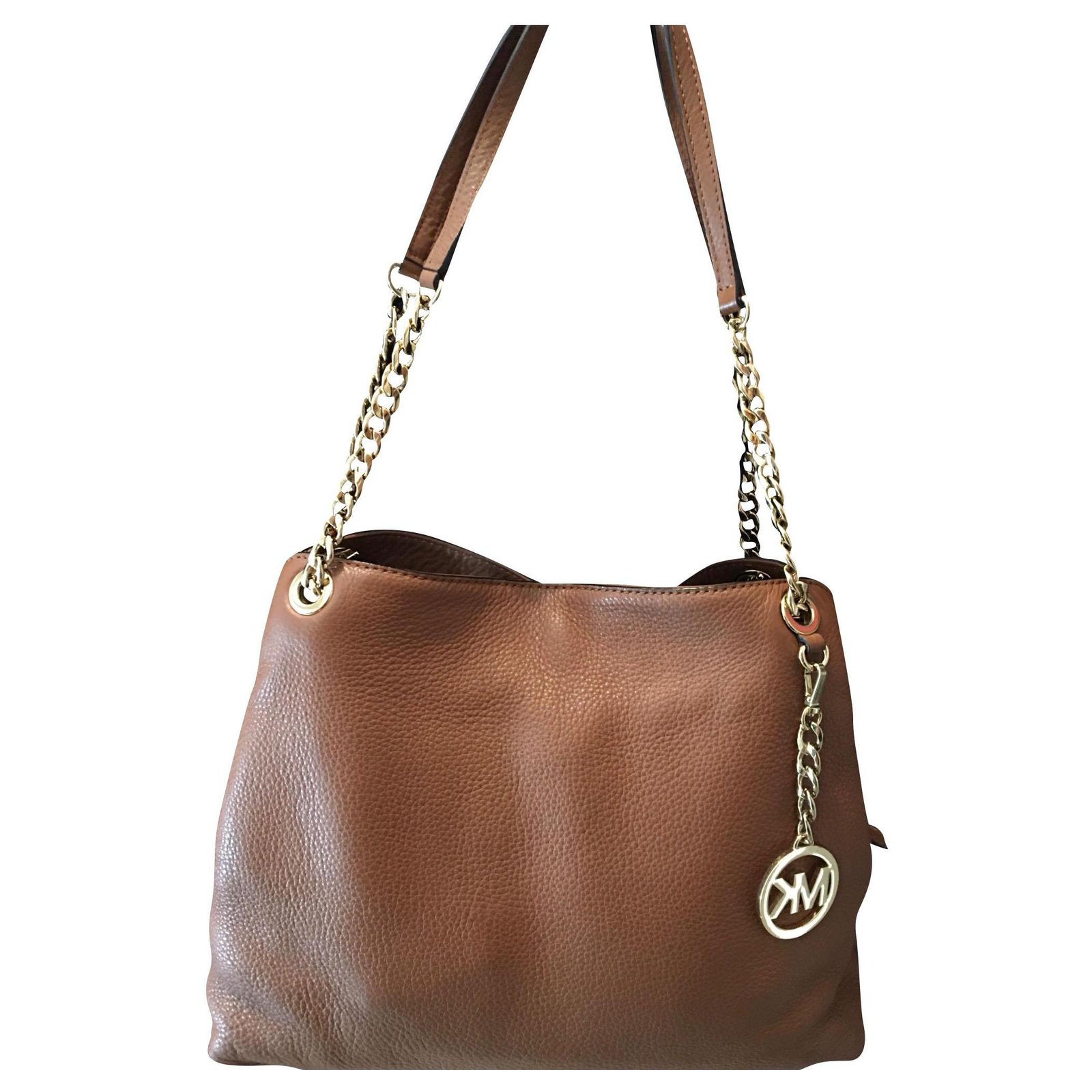 are all michael kors bags leather