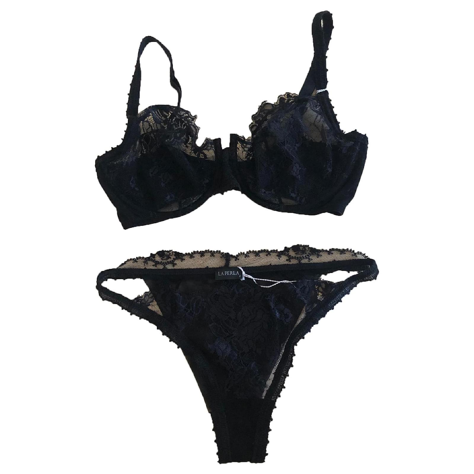 La Perla Íntimos Negro Licra Joli Closet