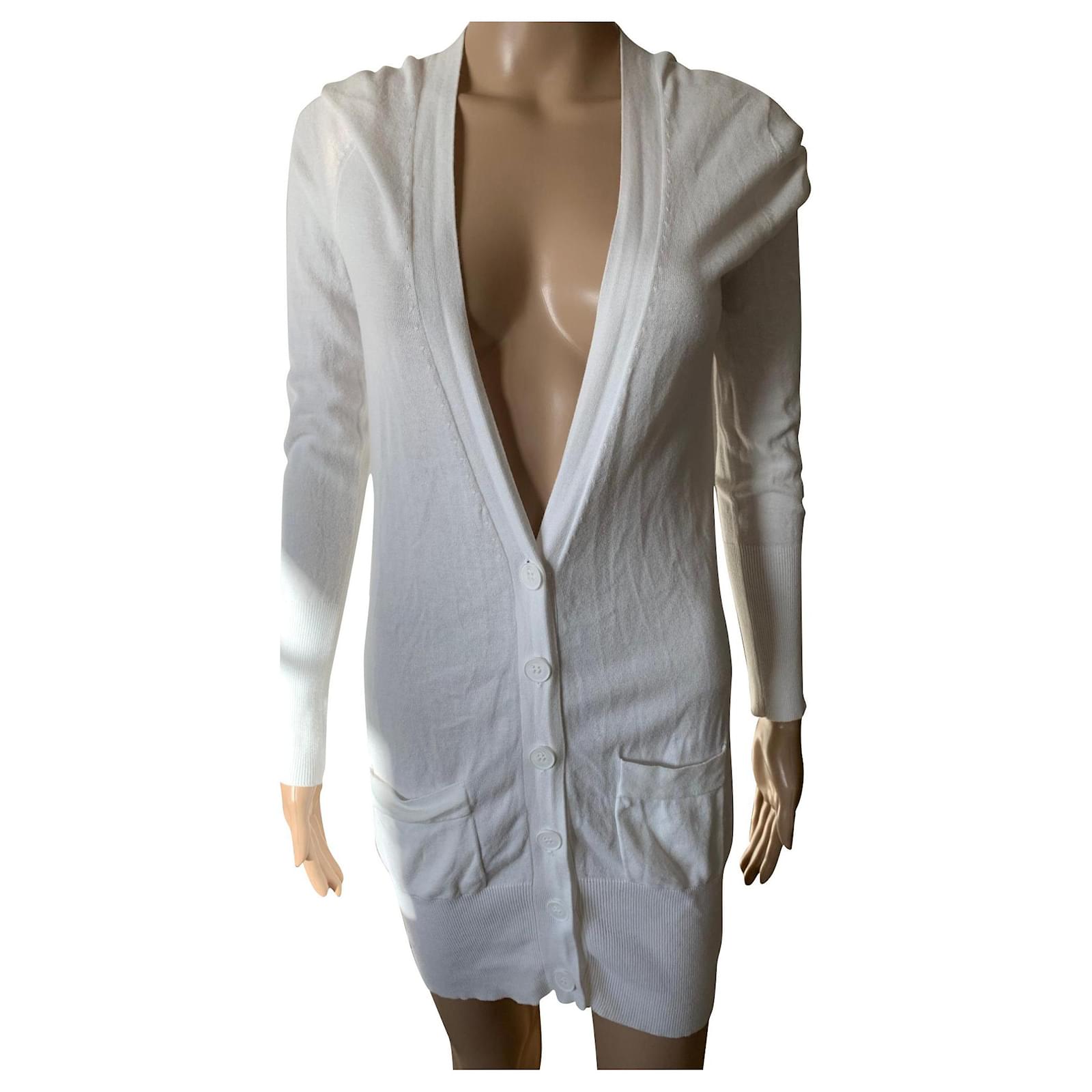 calvin klein white jumper womens