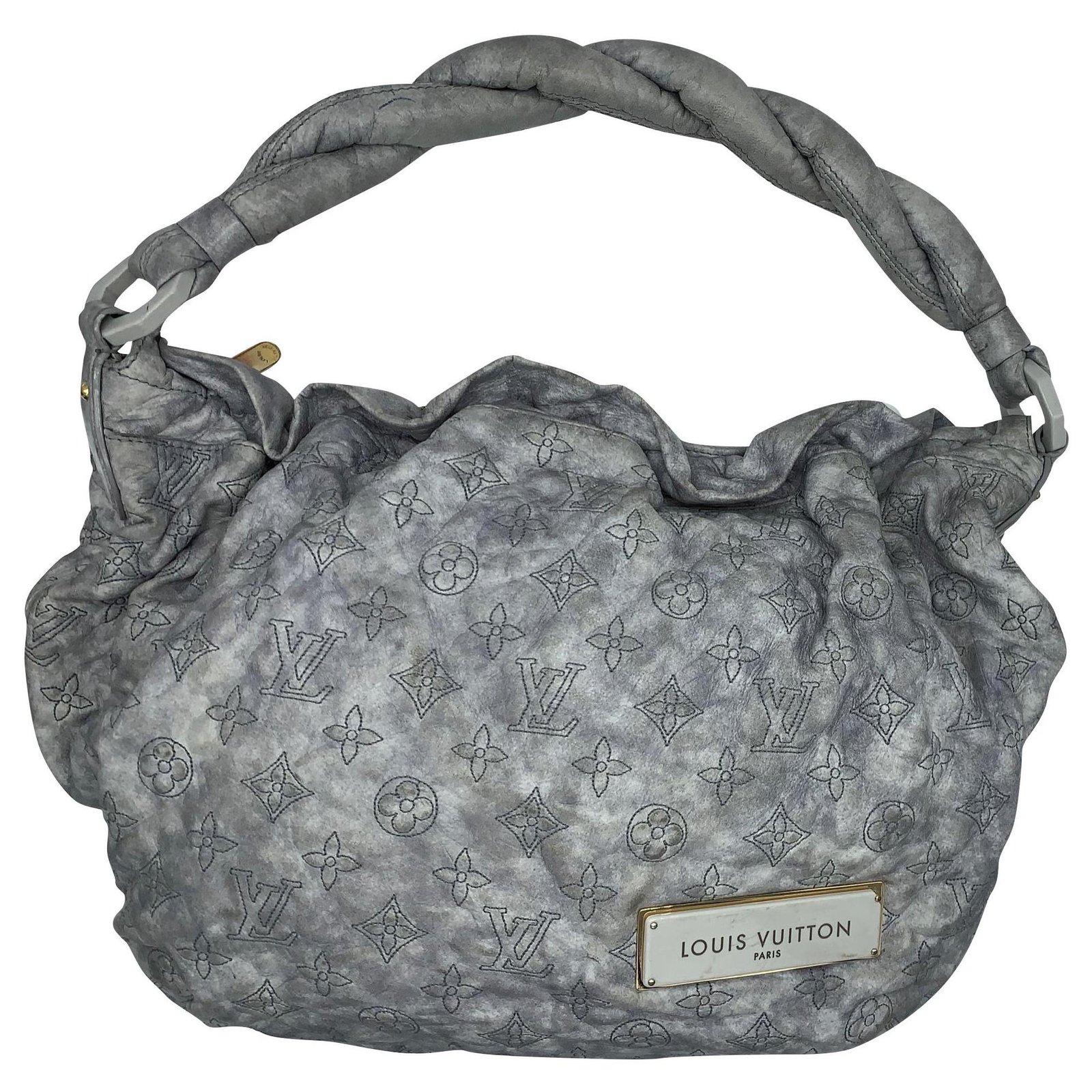 louis vuitton borsa grigia