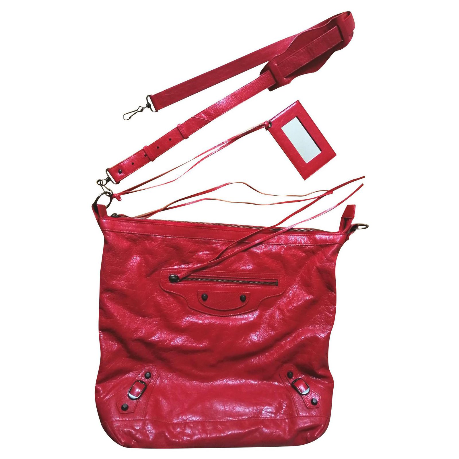 balenciaga handbags red