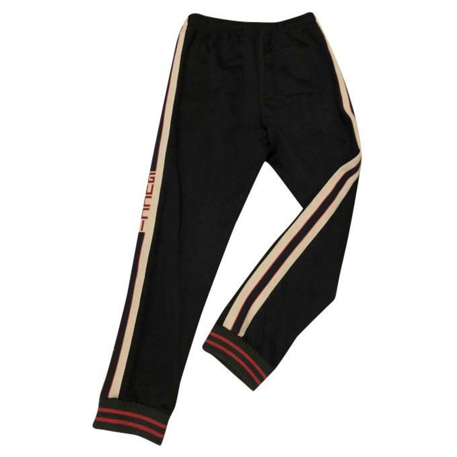 Jumbo GG canvas pant in black  GUCCI US