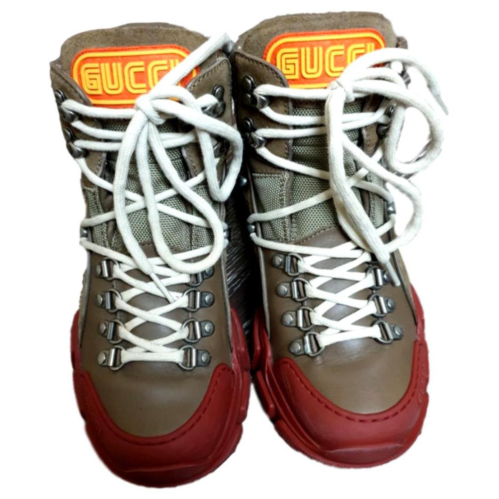 Gucci Flash trek boots Multiple colors Cloth  - Joli Closet