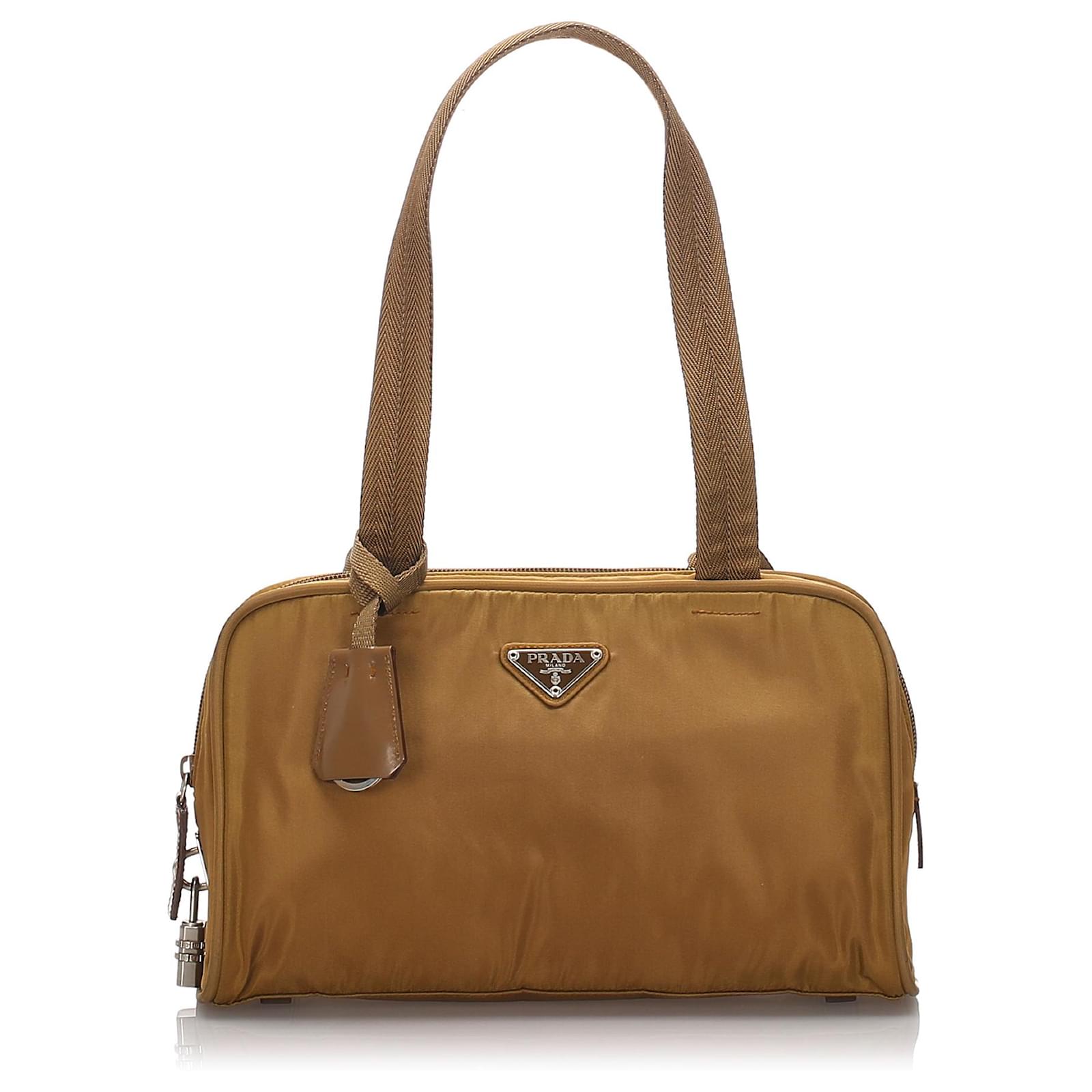 prada tessuto cloth handbag