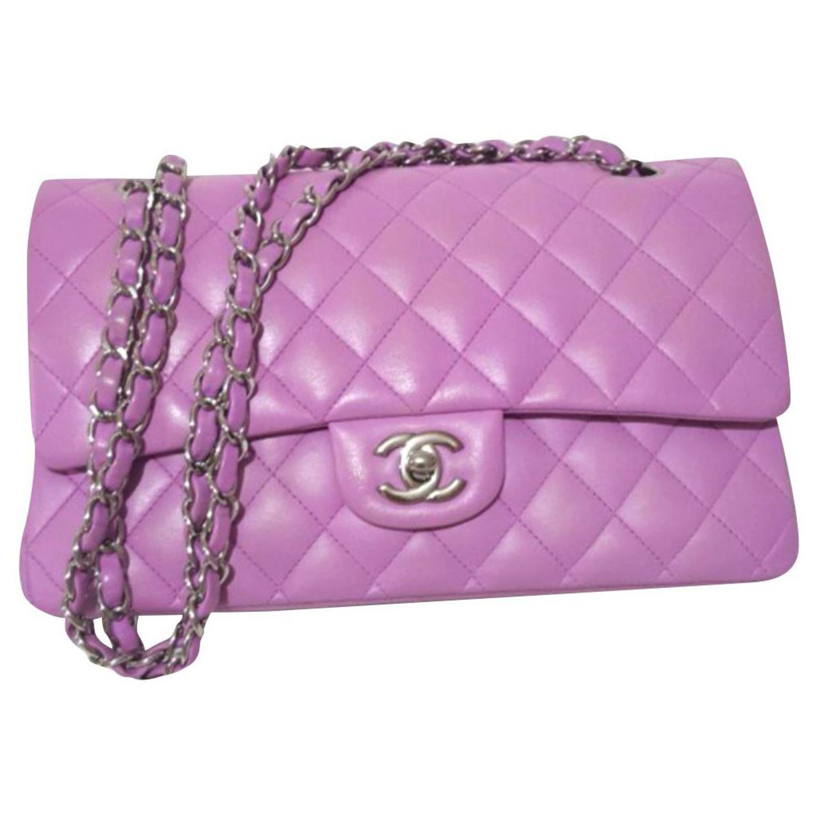 violet chanel bolsa