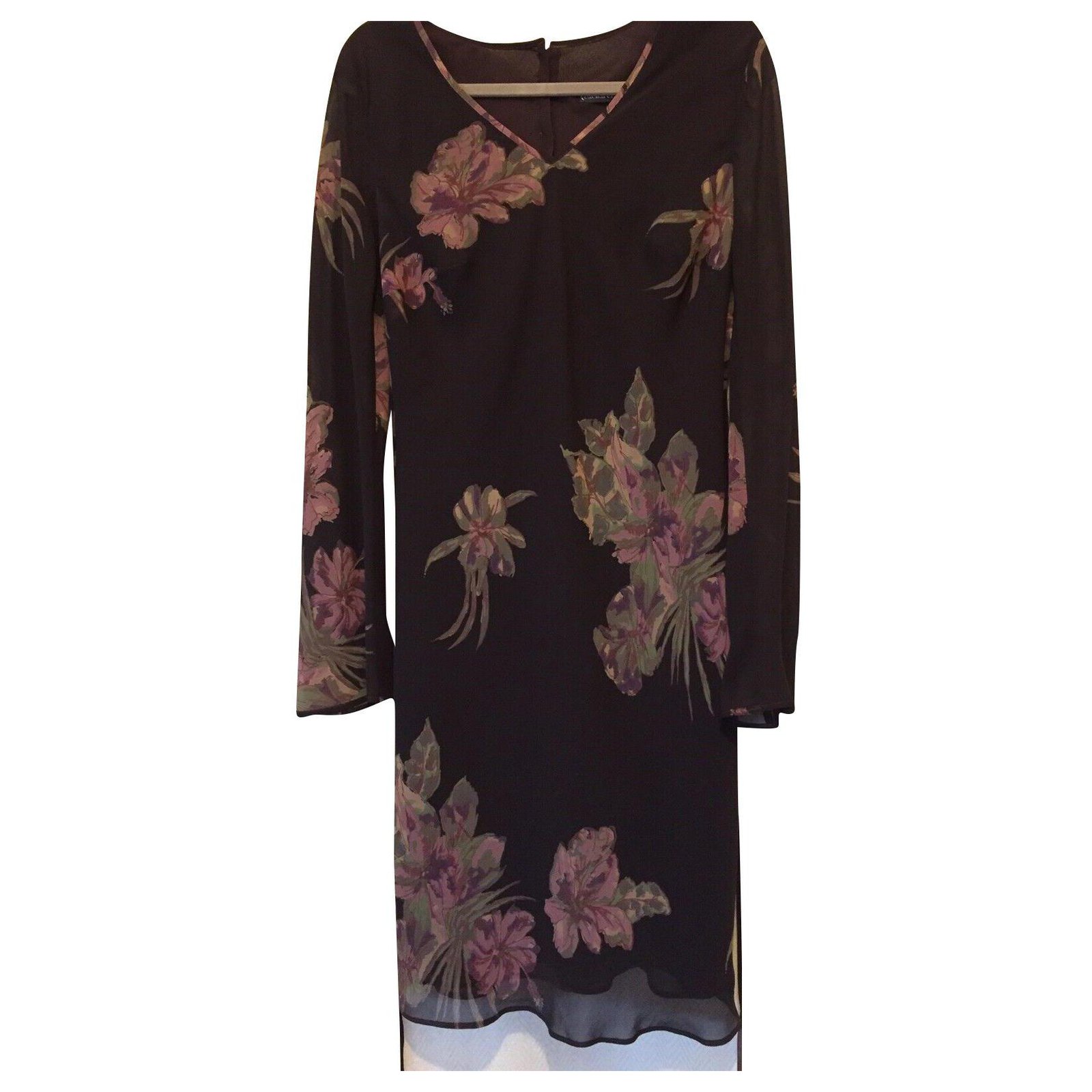 Cacharel Silk chiffon dress Multiple colors ref.180326 - Joli Closet