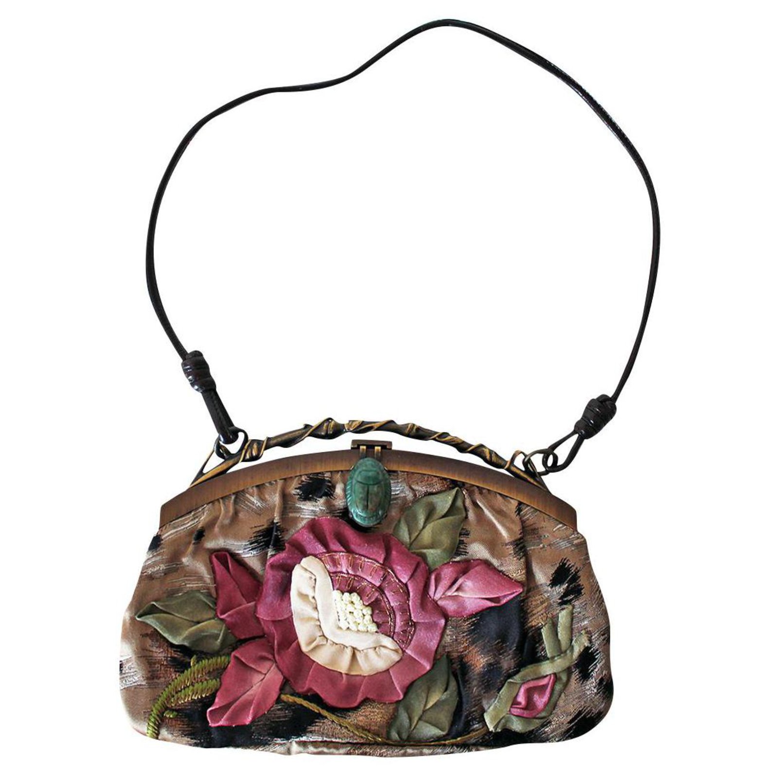 Valentino vintage bag colors Silk ref.180333 - Joli Closet