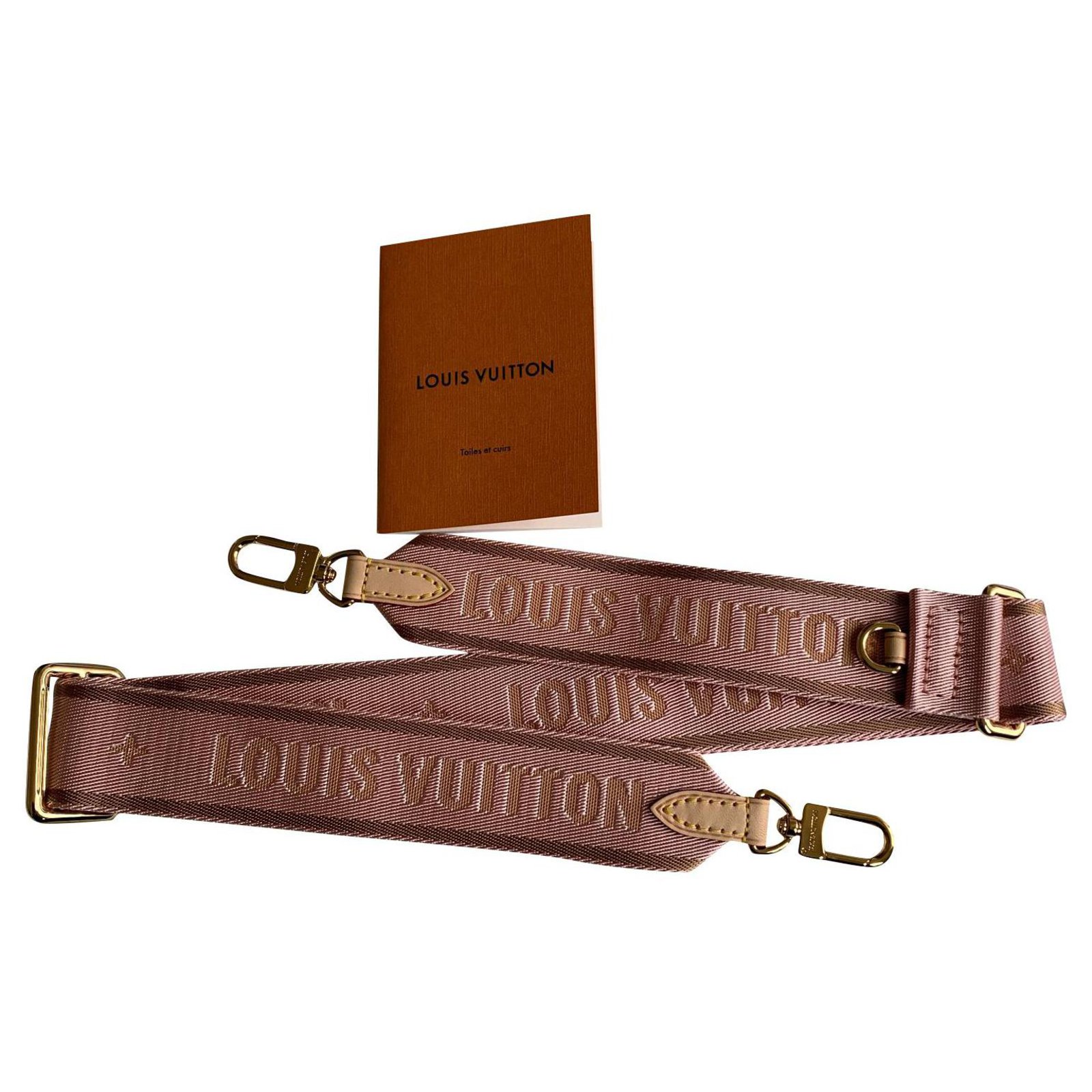 Louis Vuitton Guitar strap pink ref.180369 - Joli Closet