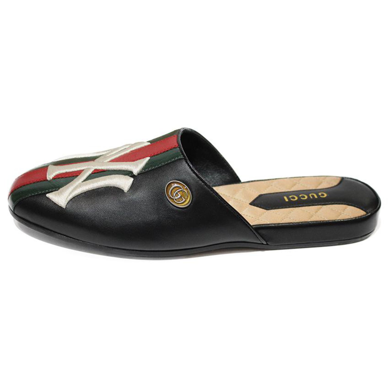 Gucci Yankees Mules Mules Leather 