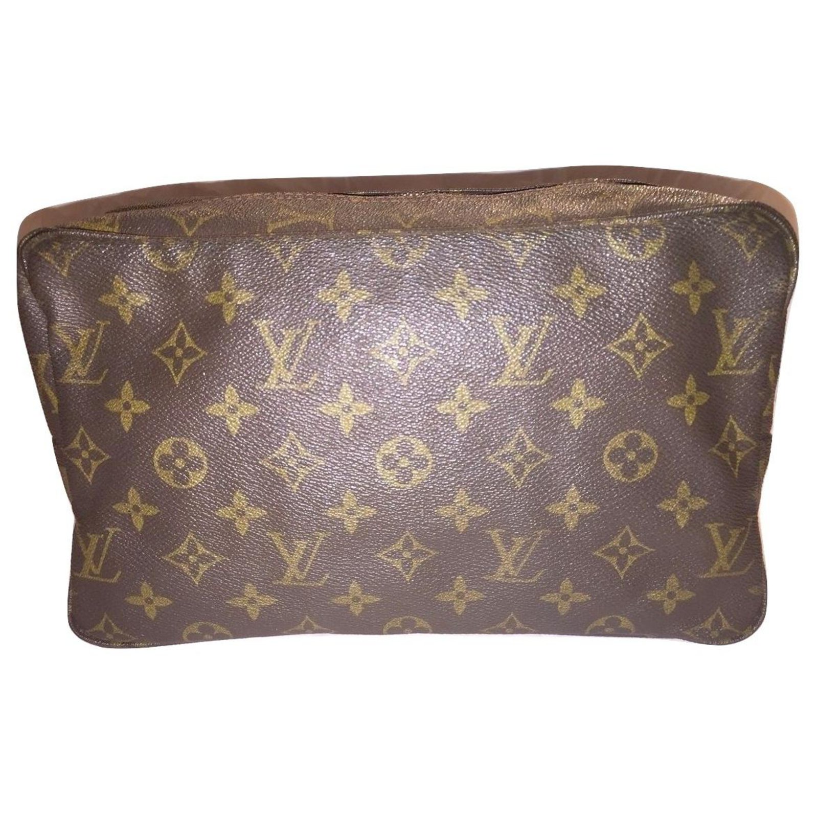 Louis Vuitton Trousse de Toilette Brown Cloth ref.375147 - Joli Closet