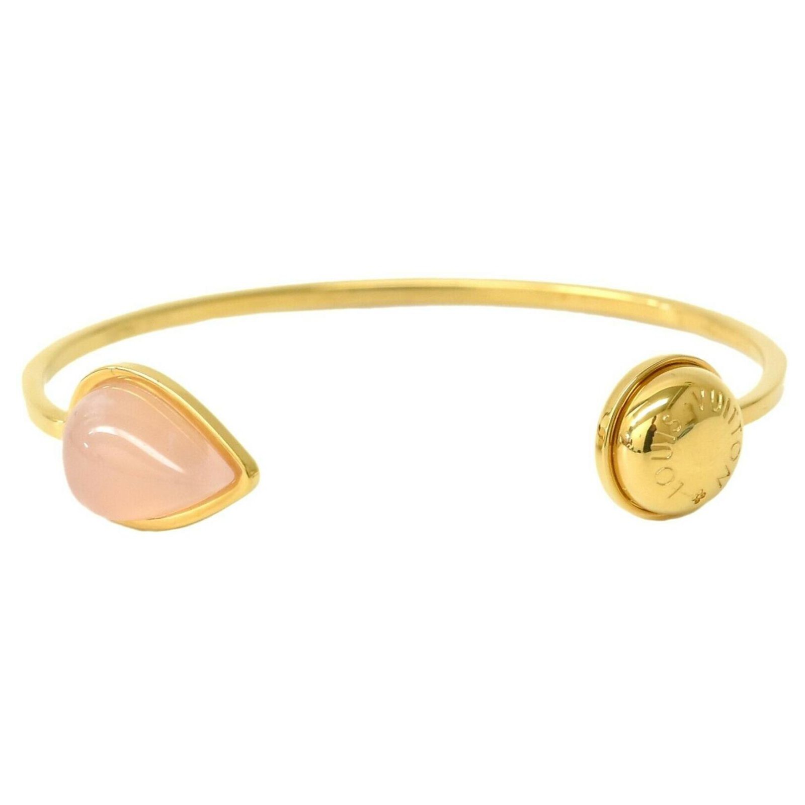 Louis Vuitton Bracelet Rose Quartz Golden Gold-plated ref.180852 - Joli  Closet