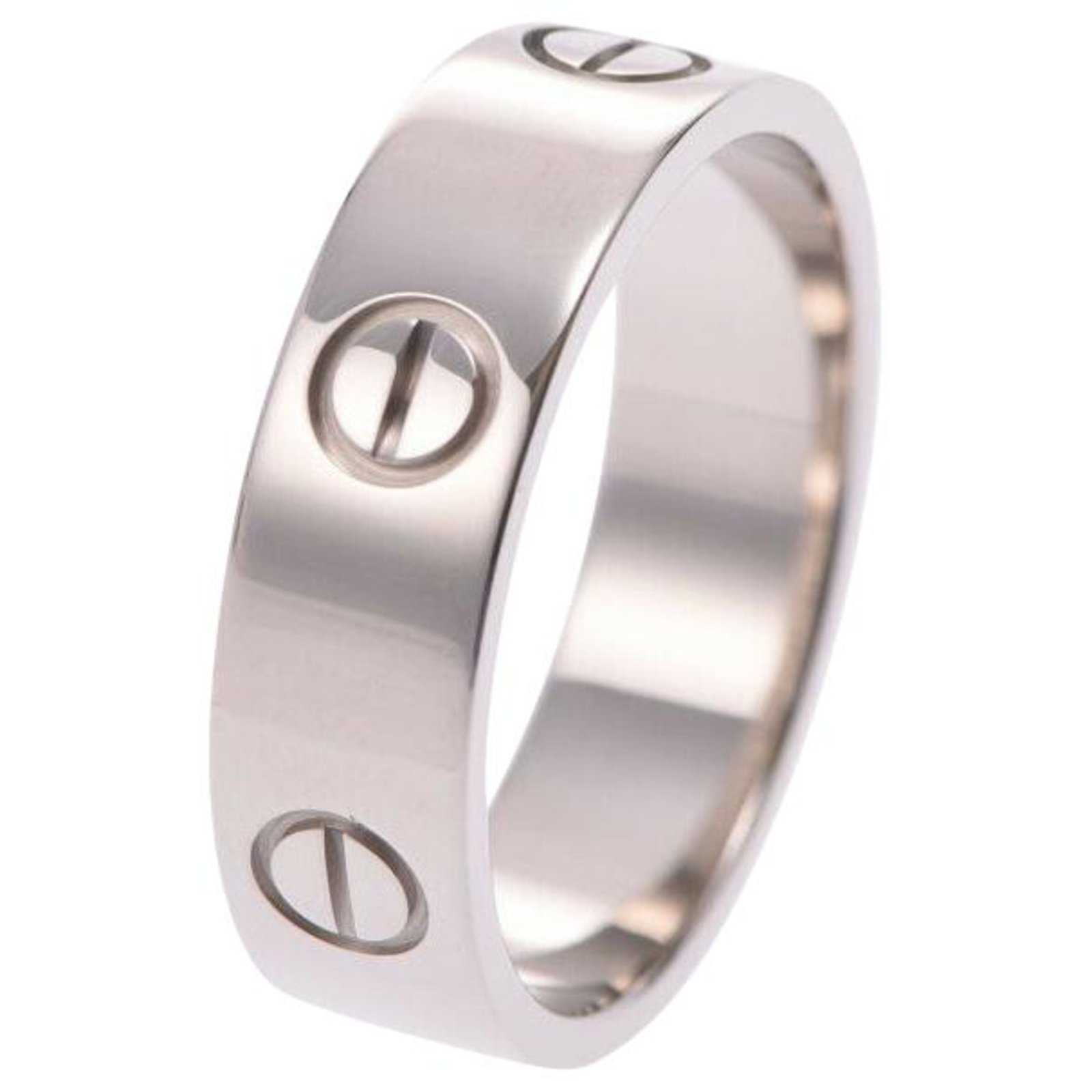 cartier love ring silver