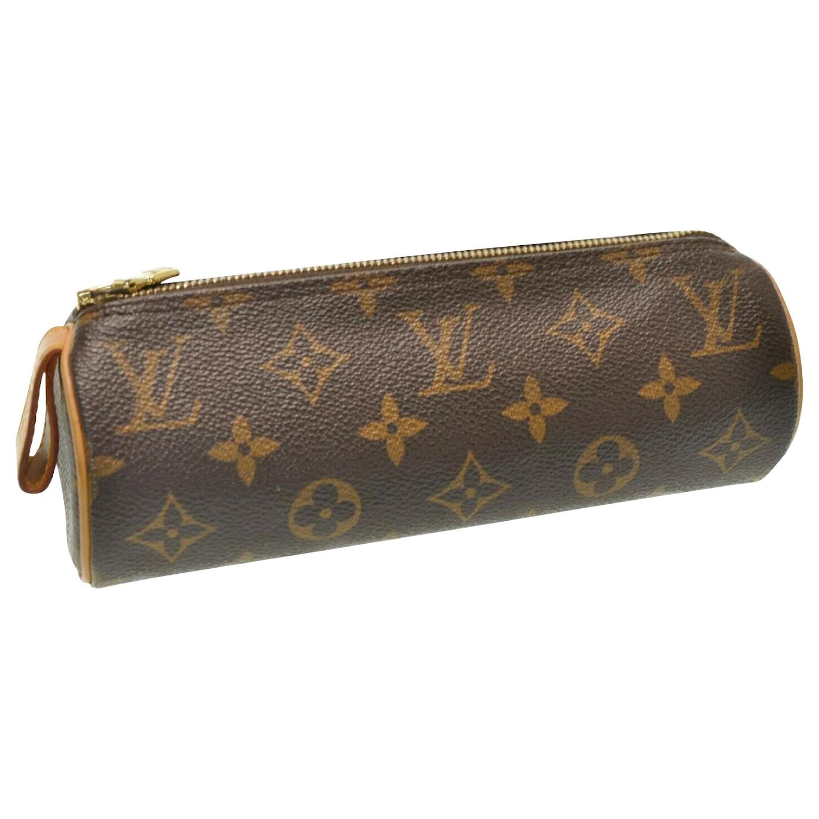 Borsa Louis Vuitton Trousse Ronde Marrone Tela ref.180894 - Joli Closet
