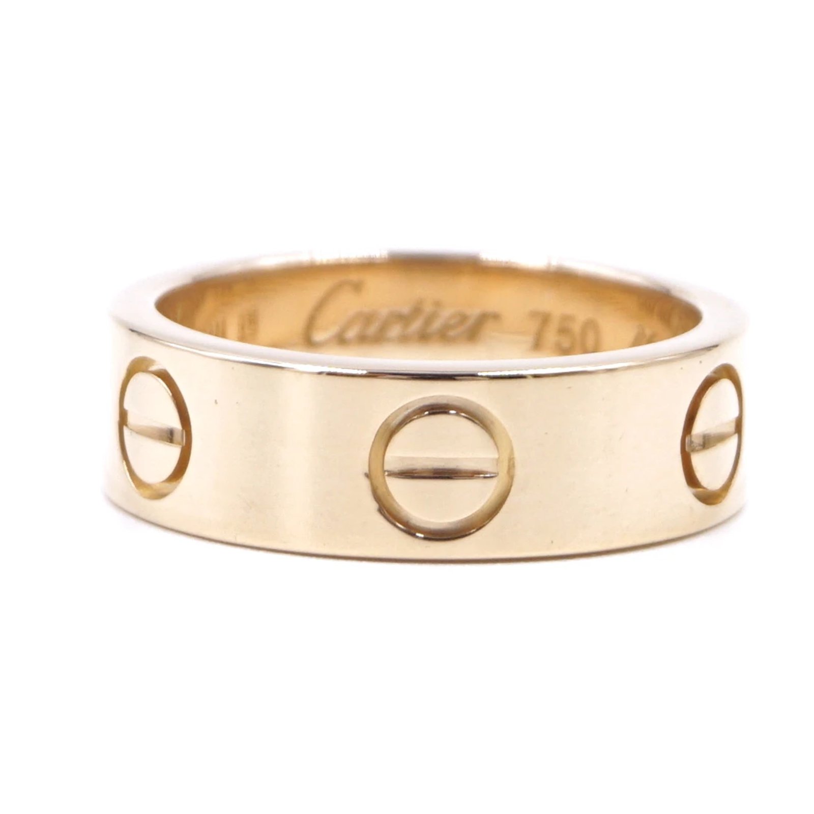 Cartier cartier 18K 750 Love Band Ring 