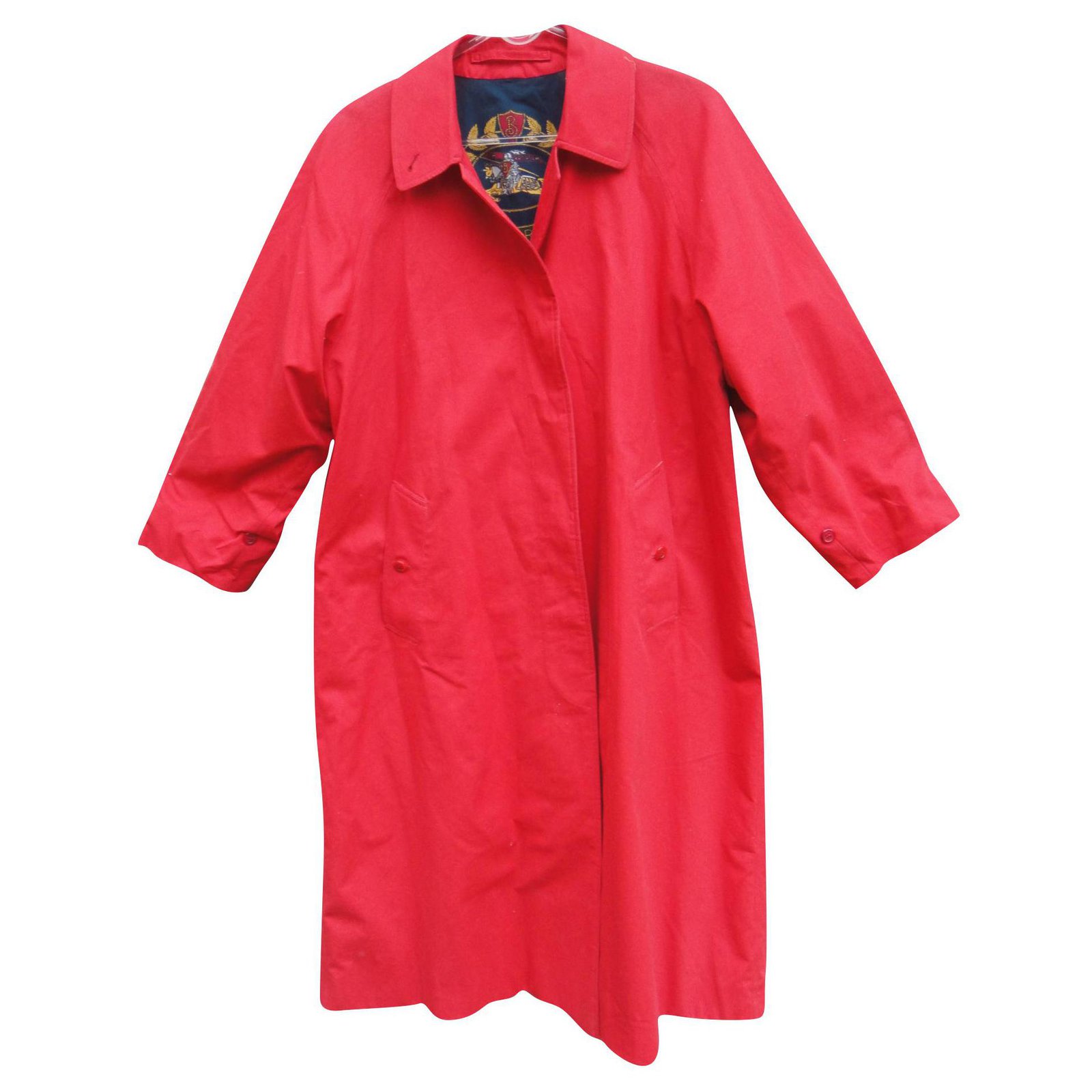 40 Trench coats Cotton Red ref.181823 