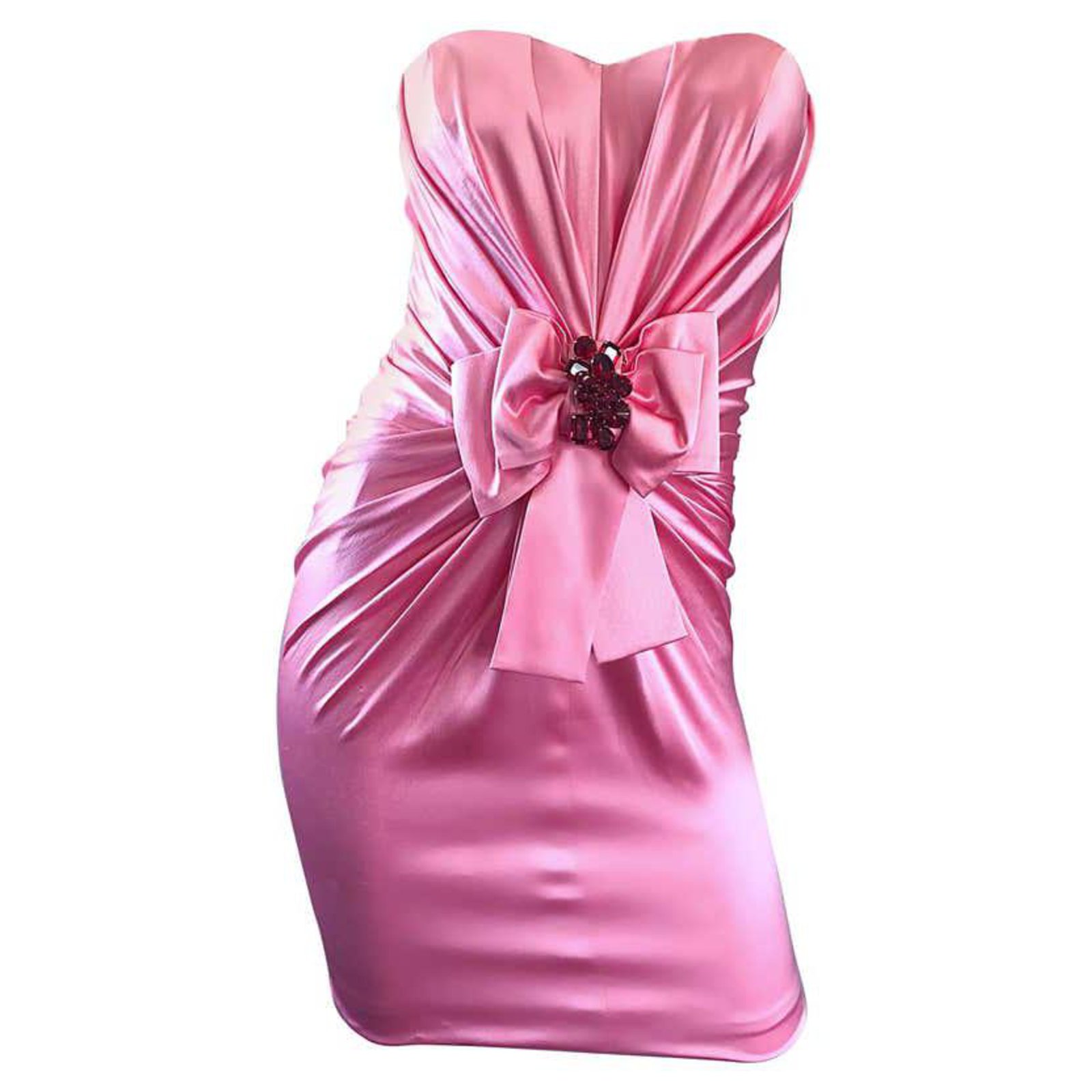 Dolce & Gabbana Dresses Pink Silk  - Joli Closet