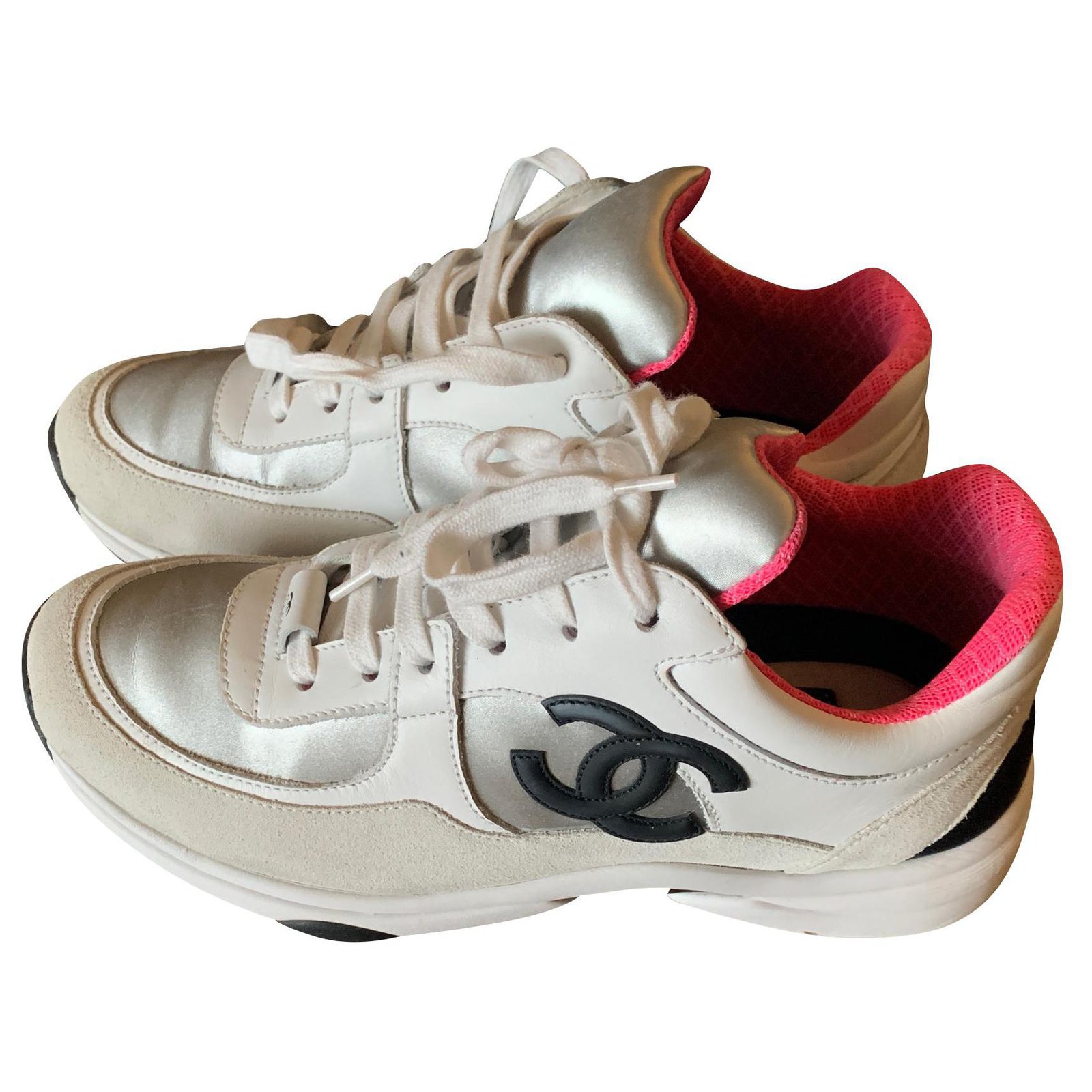 chanel basket sneakers