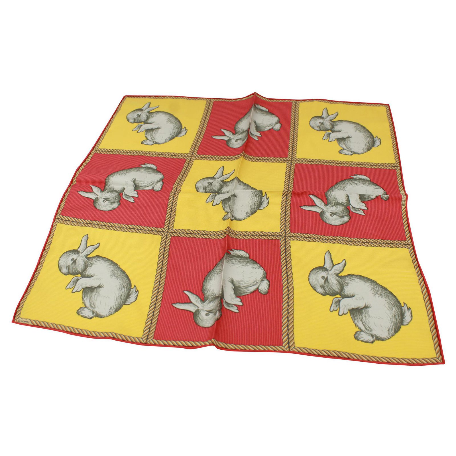 hermes rabbit scarf