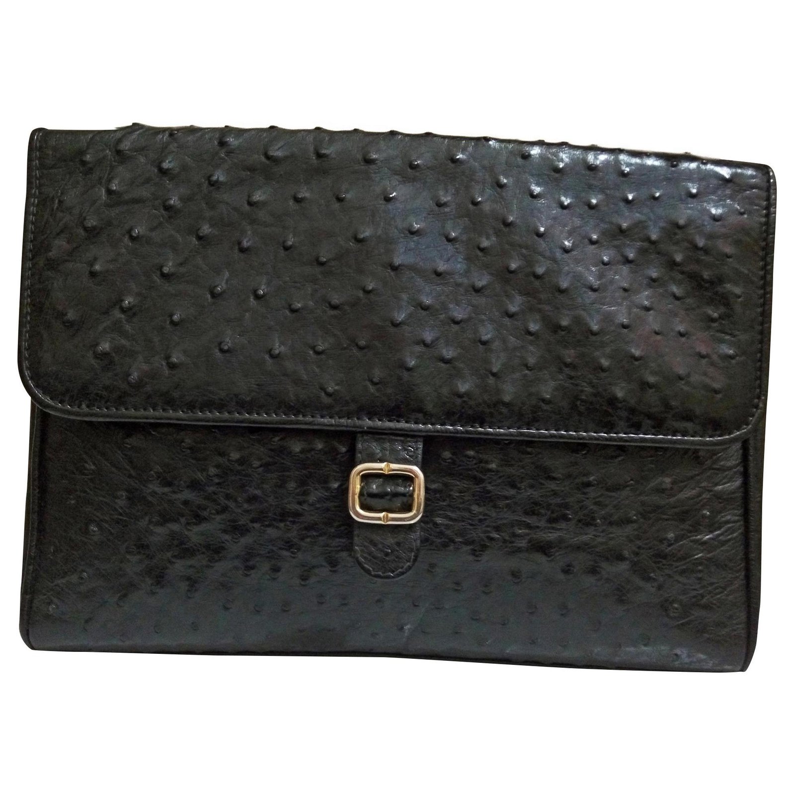 African Ostrich Leather - Handbags, Wallets