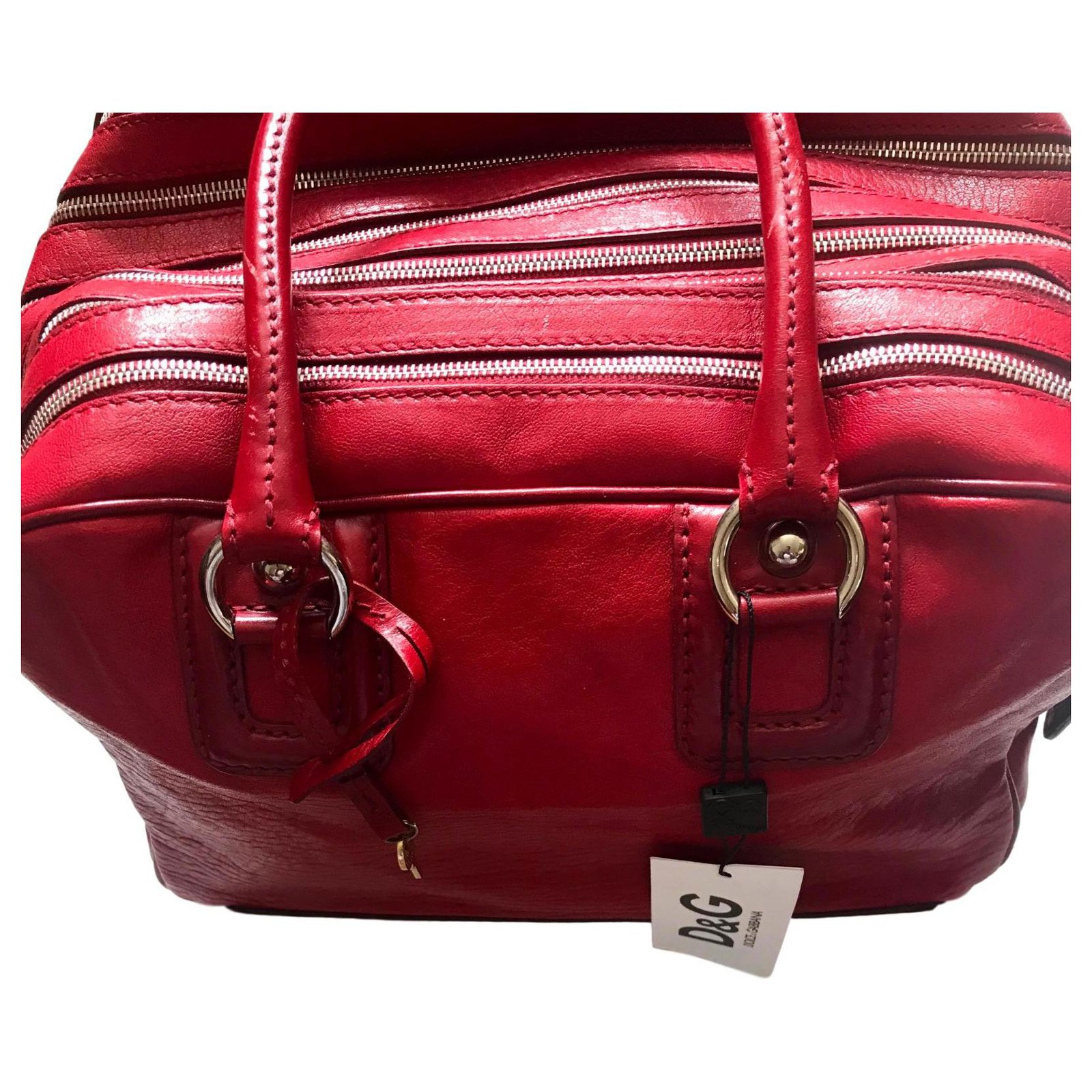 D\u0026G D\u0026G Lilly Multi-zip bag Handbags 