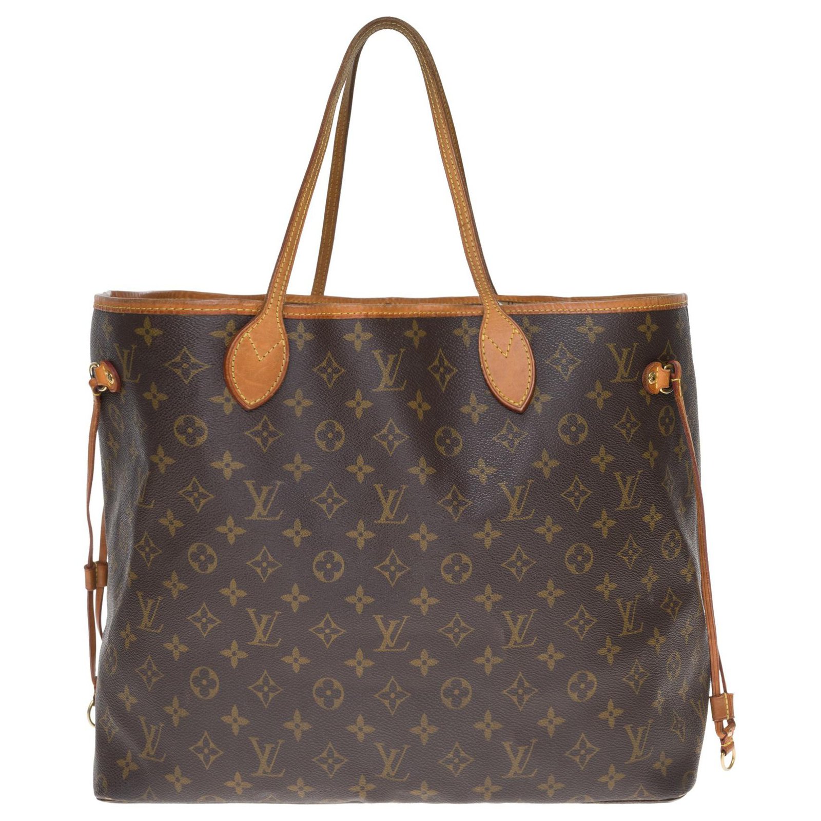 louis vuitton neverfull yellow stitching