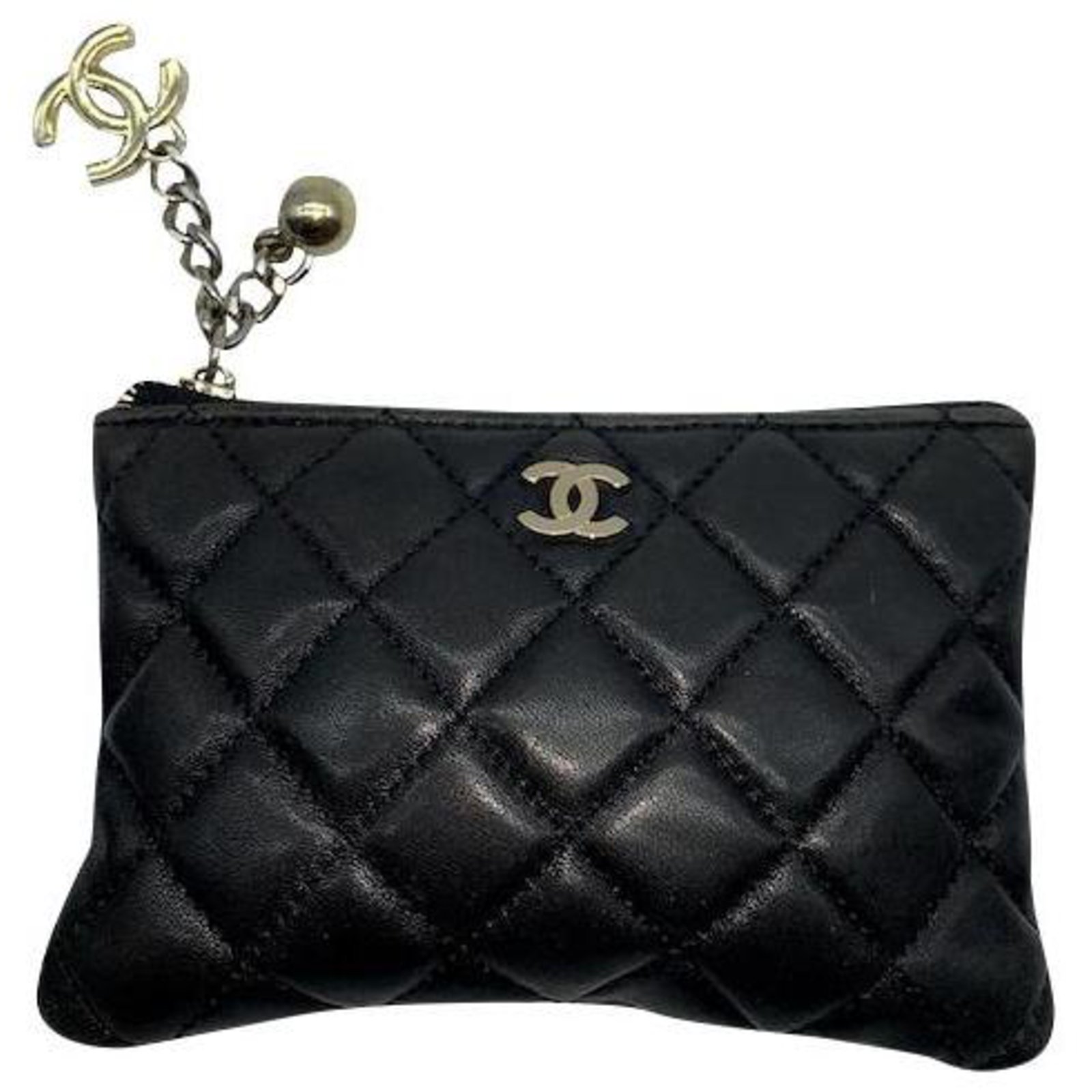 Chanel Wallets Black Leather ref.184154 - Joli Closet