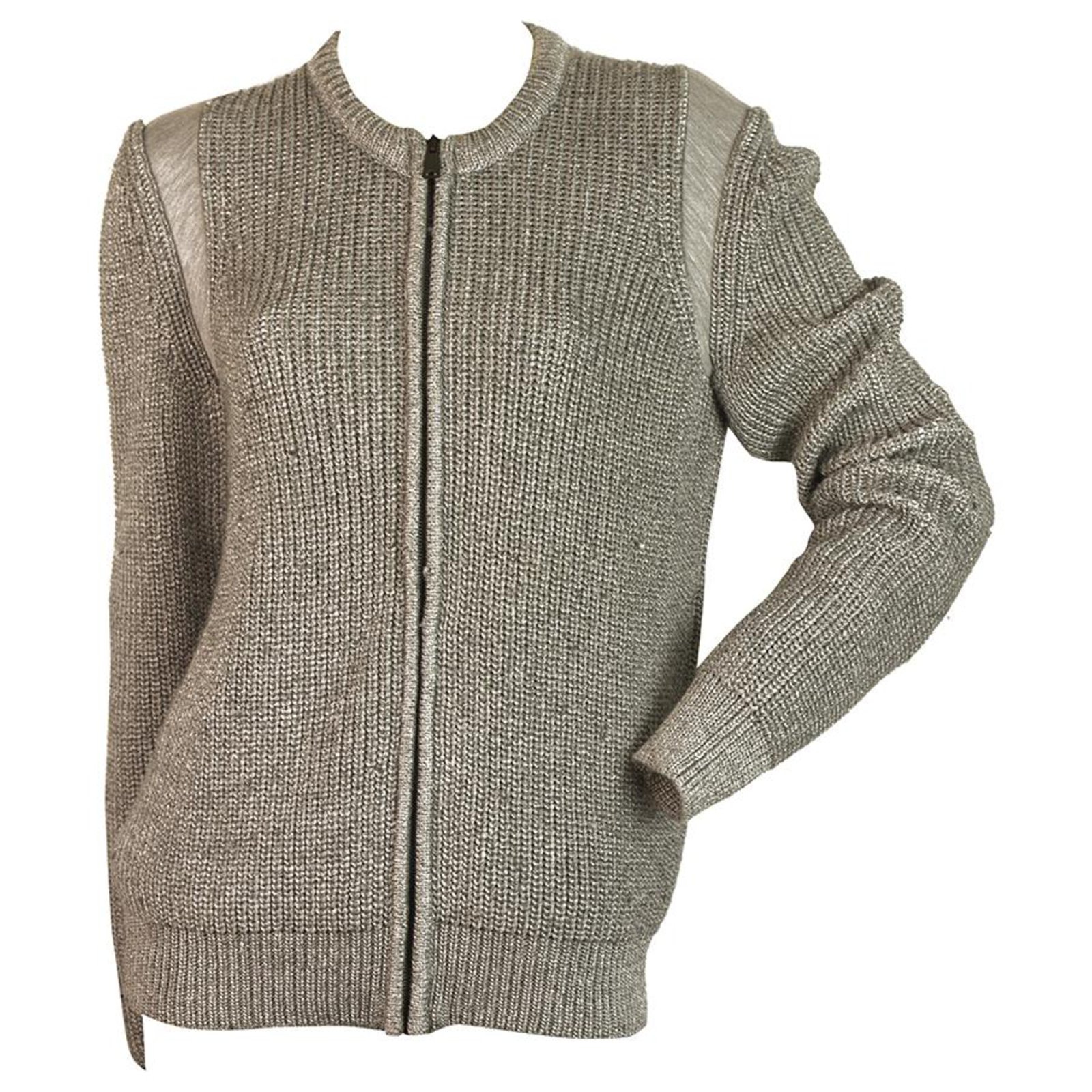 balenciaga gray sweater
