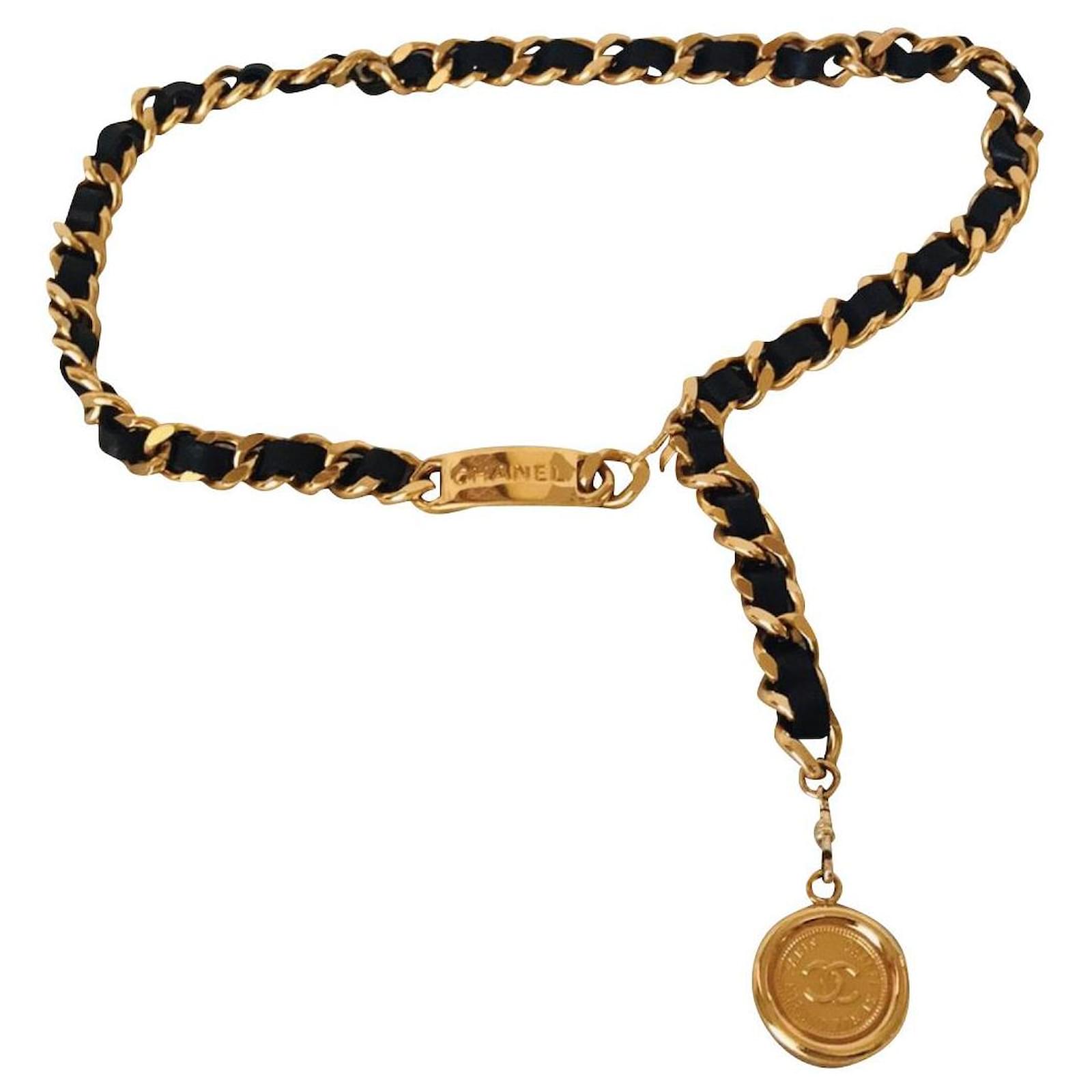 Chanel Belts Black Chain ref.185067 Joli Closet
