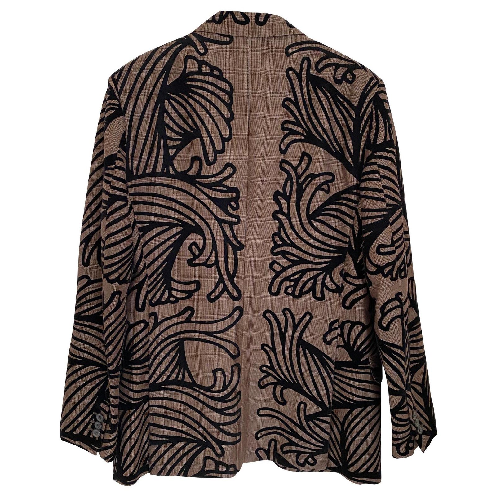 Louis Vuitton Blazers Jackets Brown Wool Mohair ref.185090 - Joli Closet