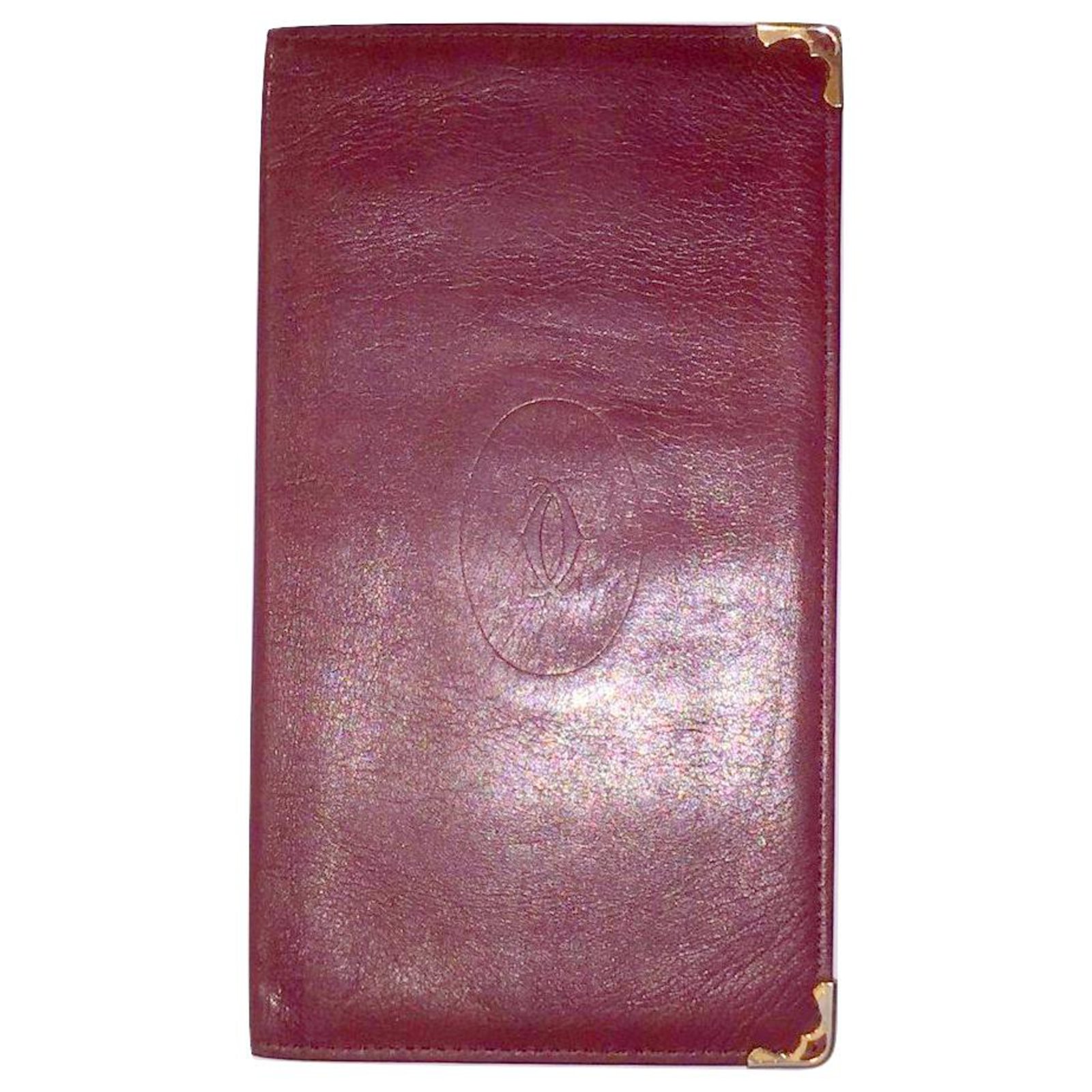 cartier leather document holder