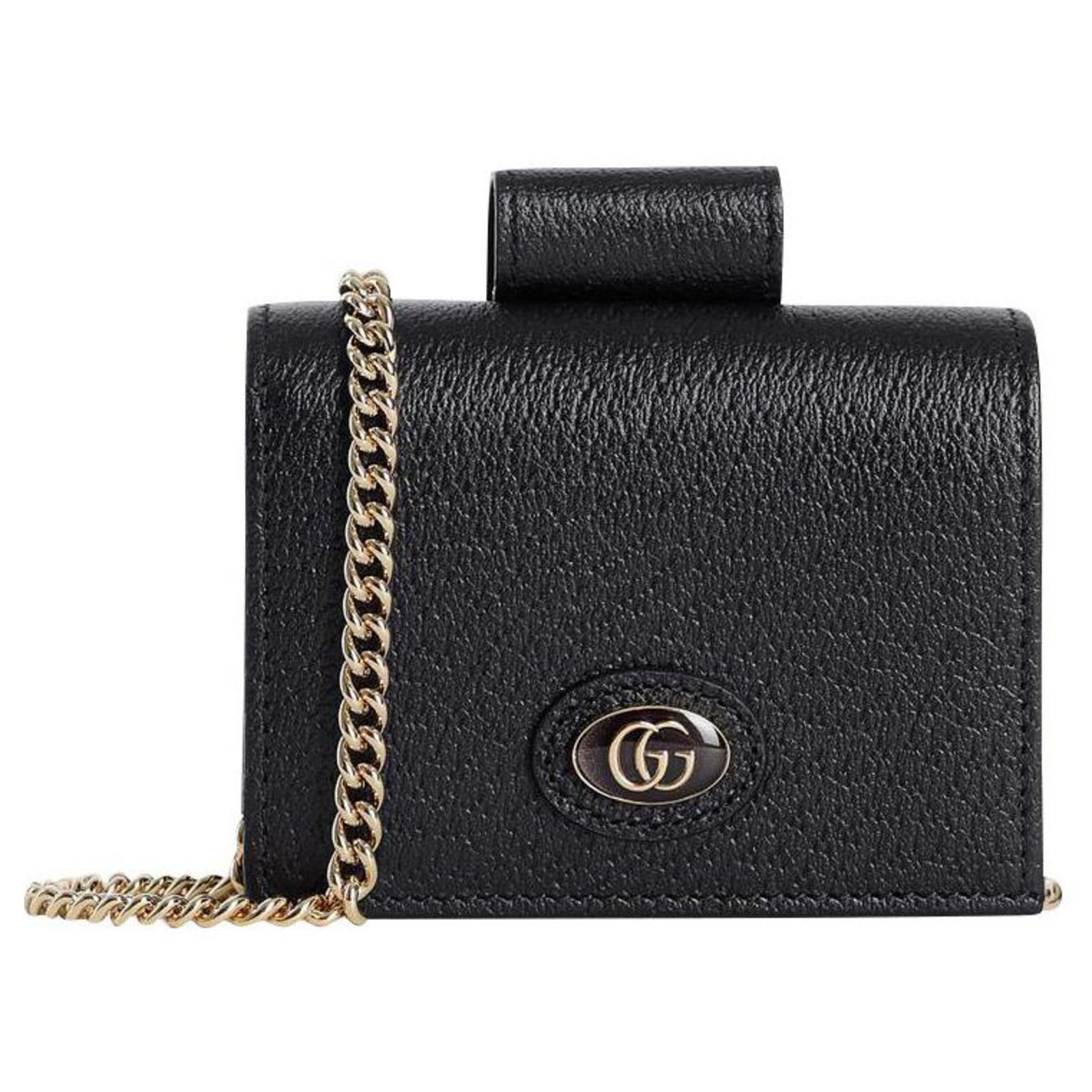 gucci card holder with chain