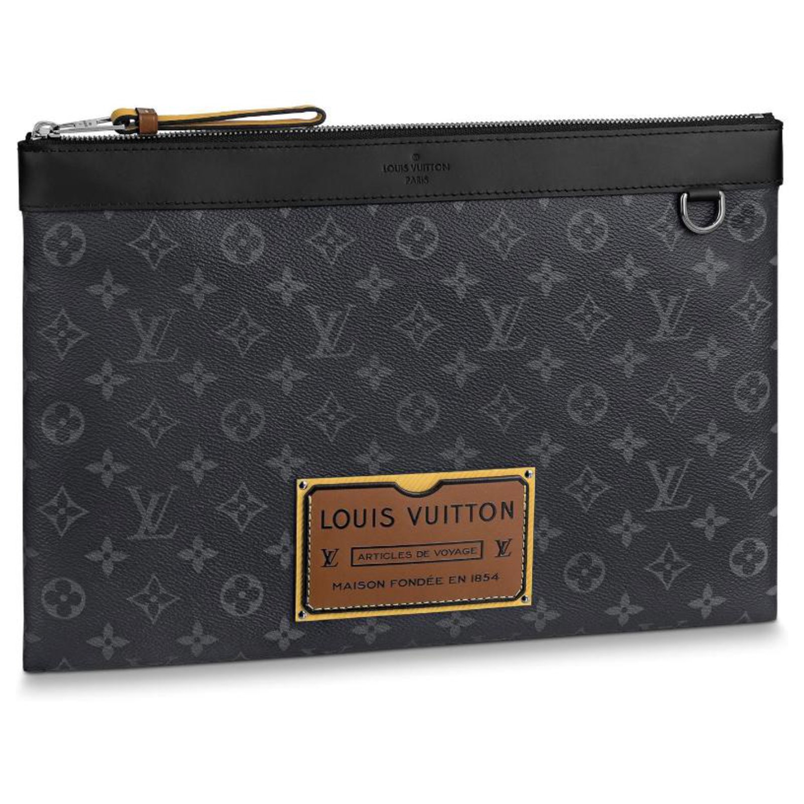Louis Vuitton Discovery pochette new Grey Leather ref.186308 - Joli Closet