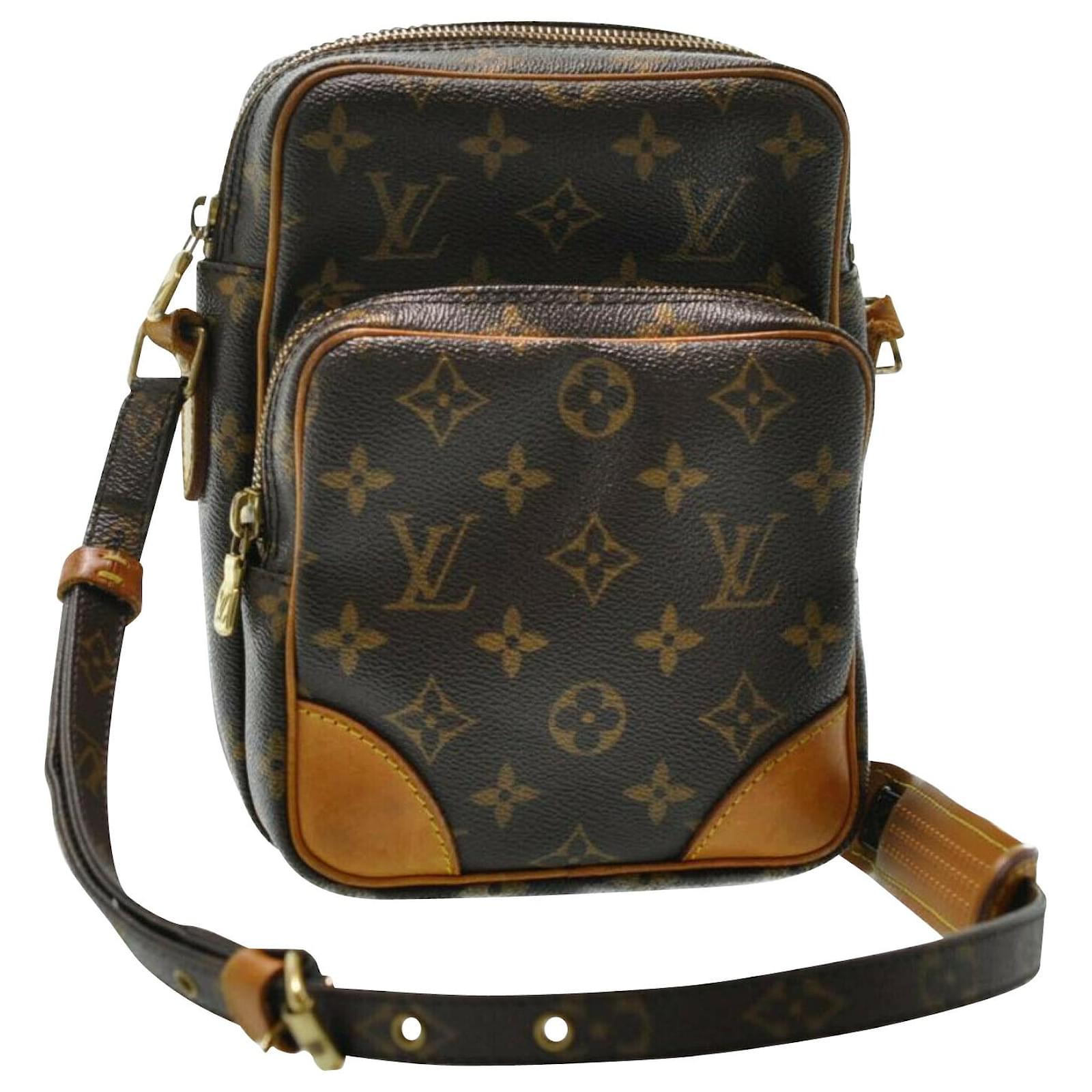 Louis Vuitton Amazon Marrone Tela ref.186391 - Joli Closet