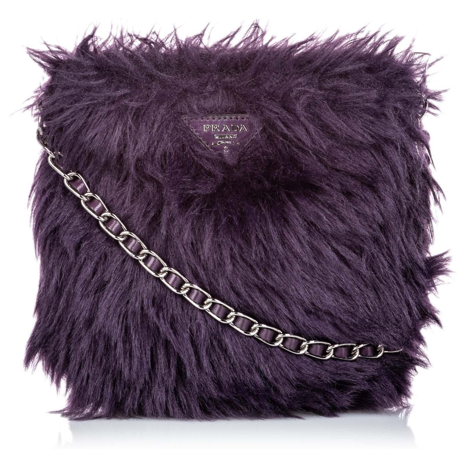 prada violet bolsa