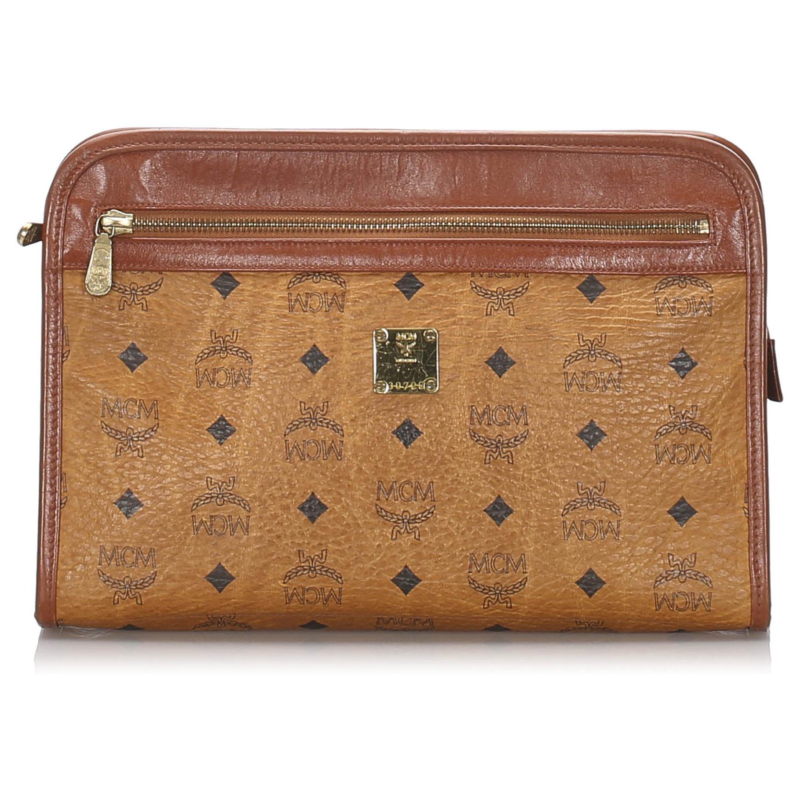 mcm clutch bag