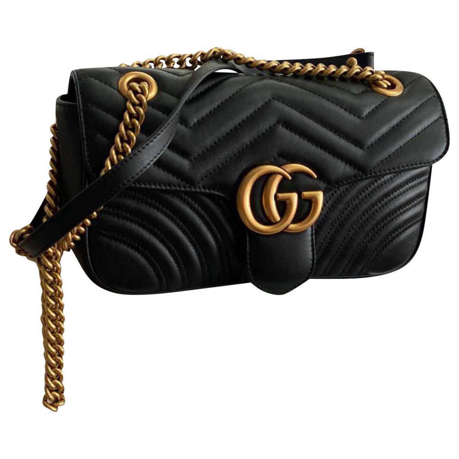 Gucci Small GG Marmont Shoulder Bag 