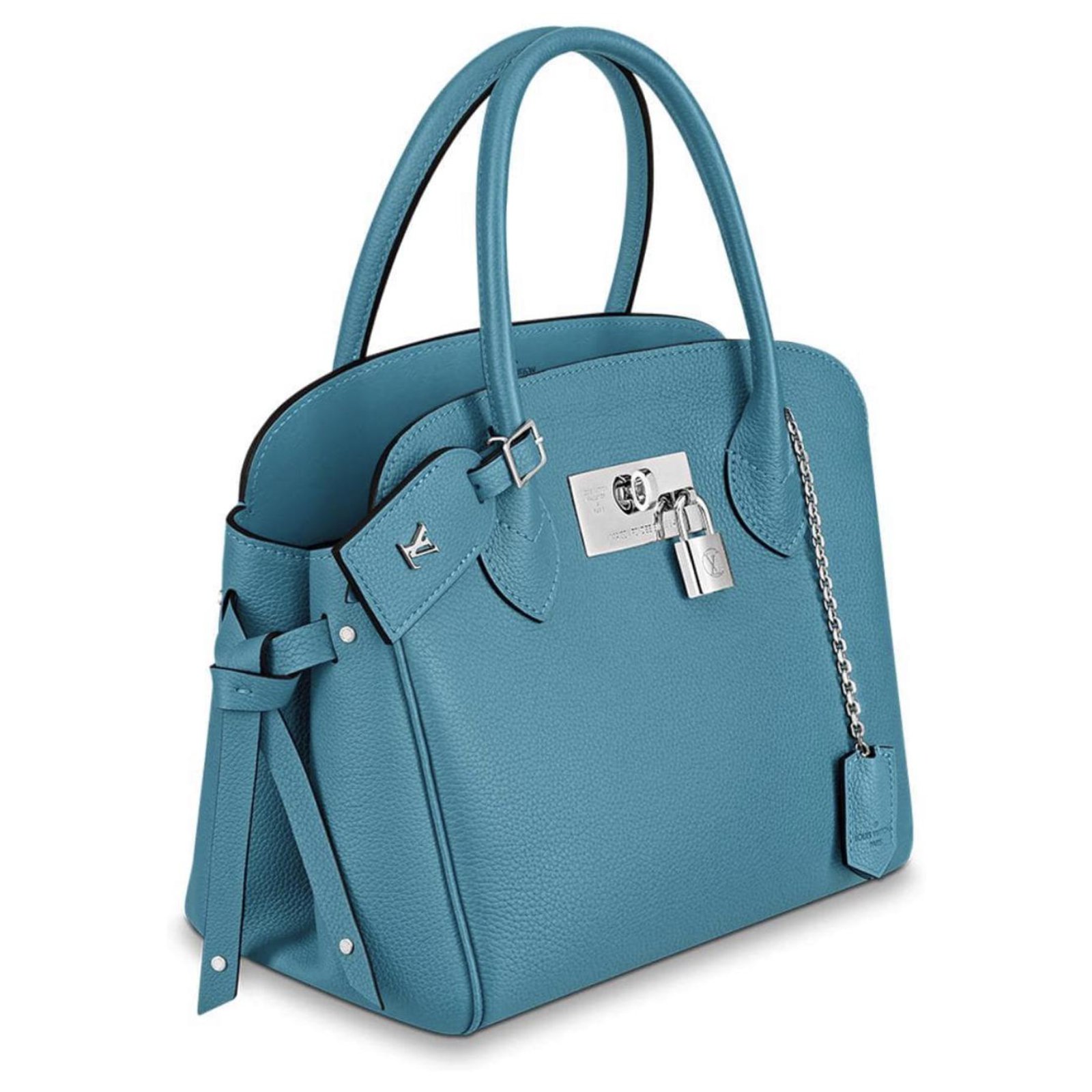 Louis Vuitton LV Bella handbag new Grey Leather ref.238262 - Joli Closet