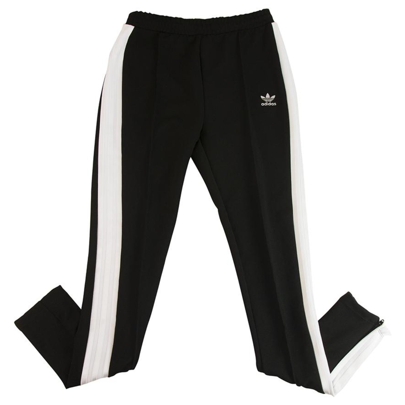 adidas black and white striped pants