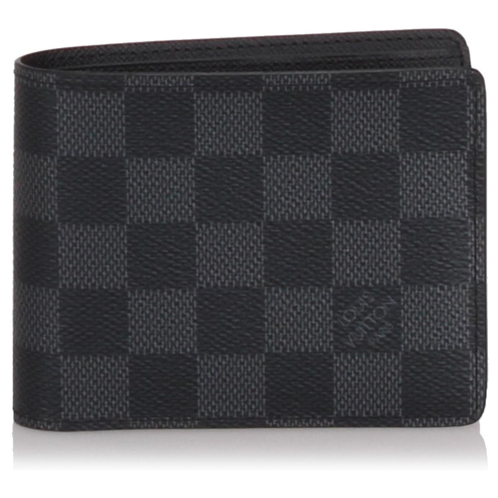 black checkered louis vuitton wallet
