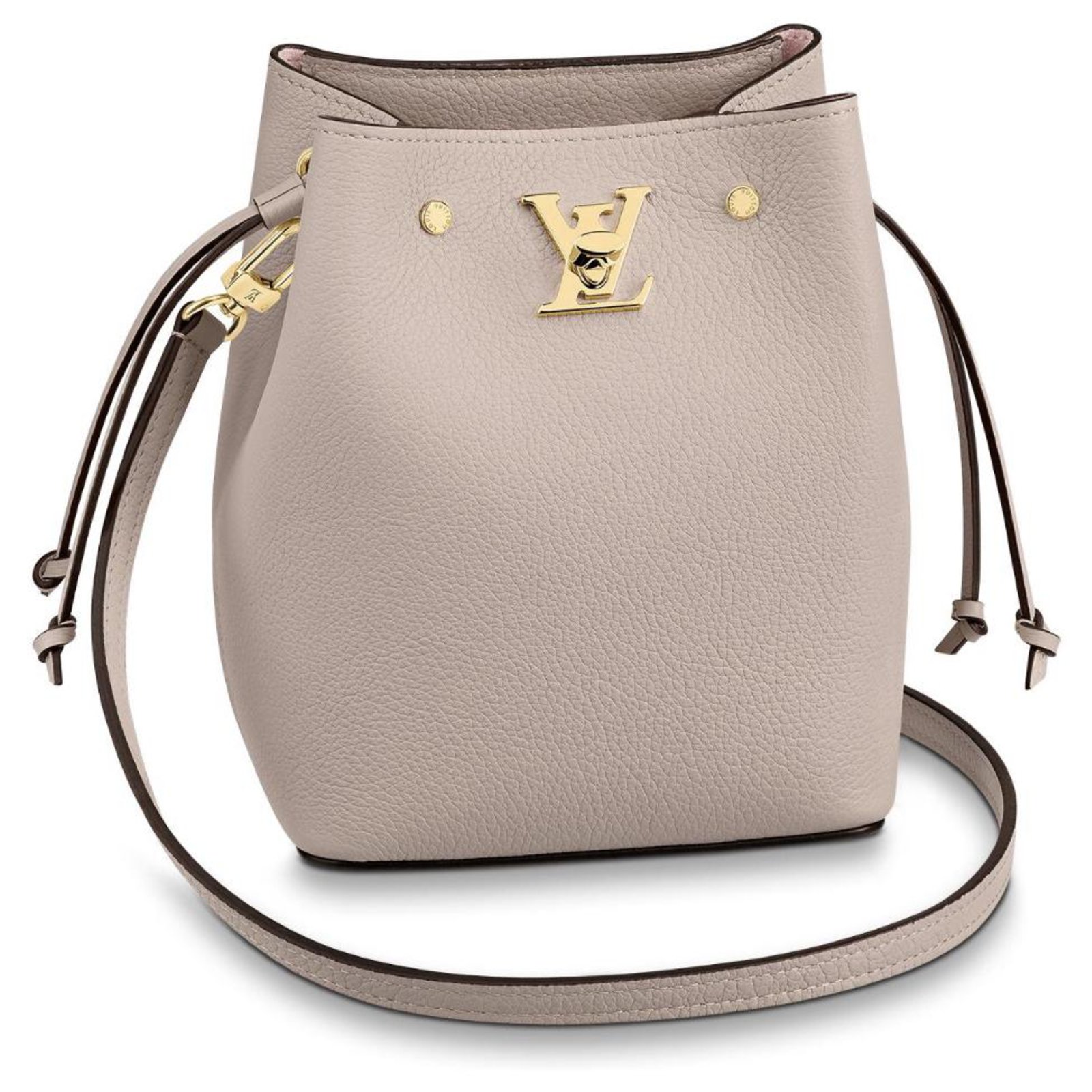 Louis Vuitton Nano Lockme Bucket Handbag