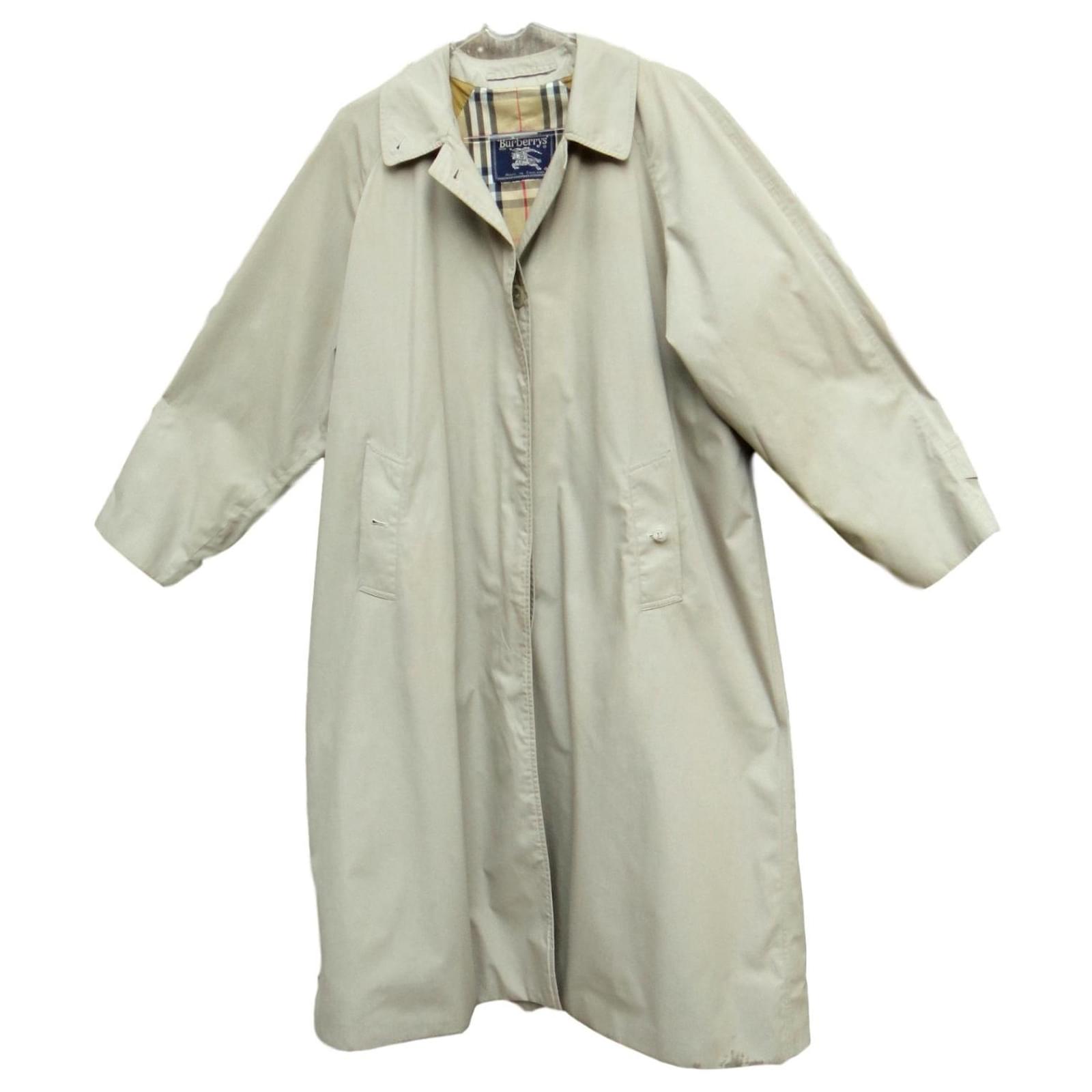 impermeable burberry mujer