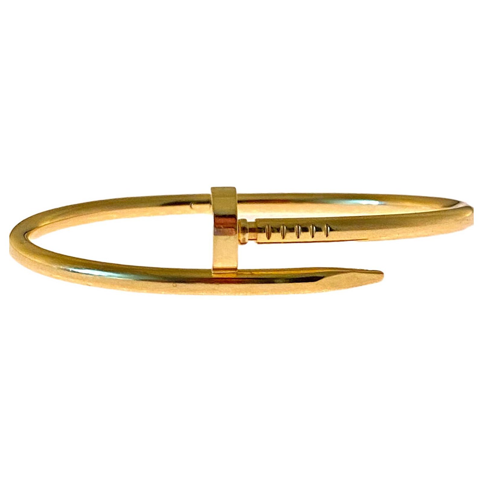 cartier bracelet gold weight