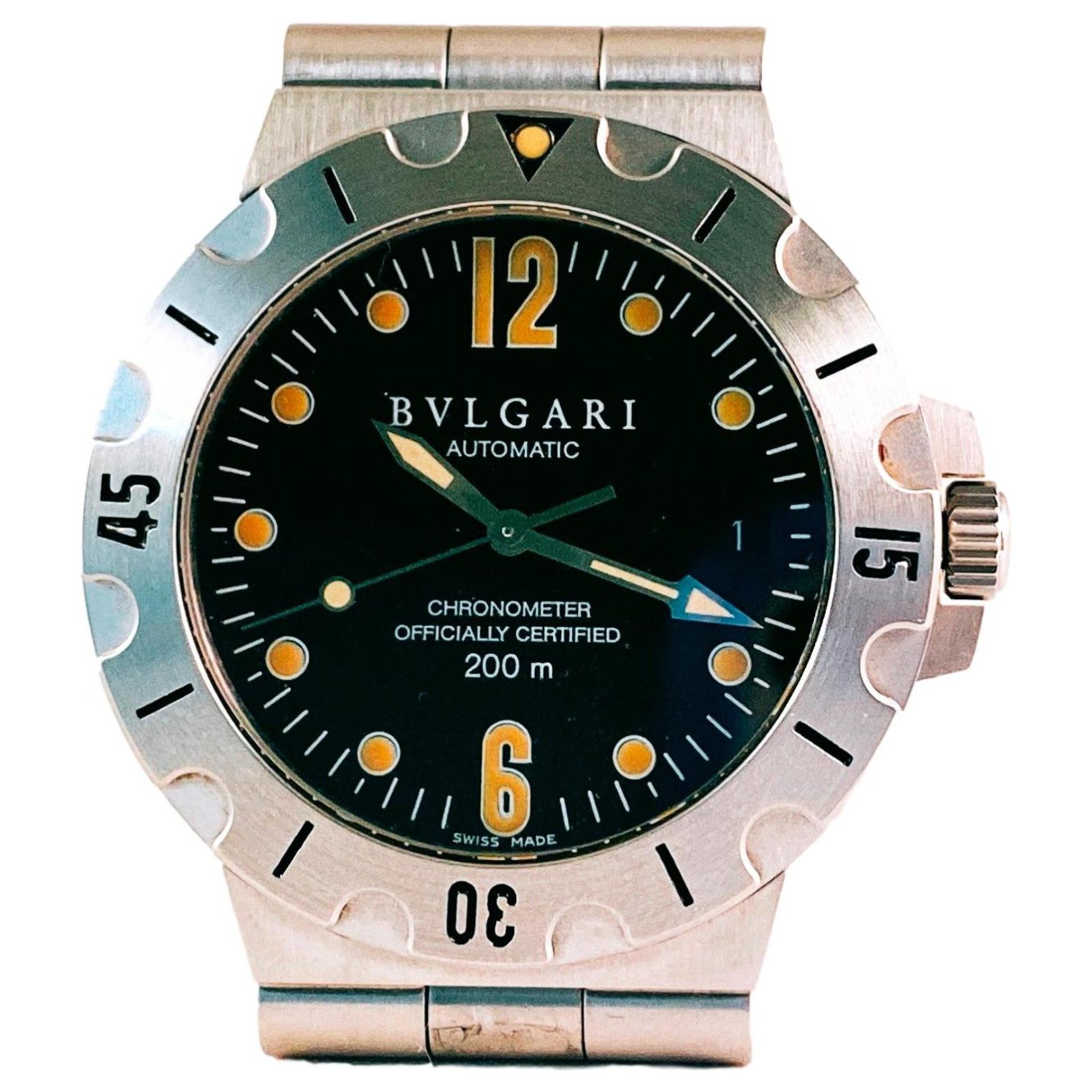 bvlgari watches sd 38 s